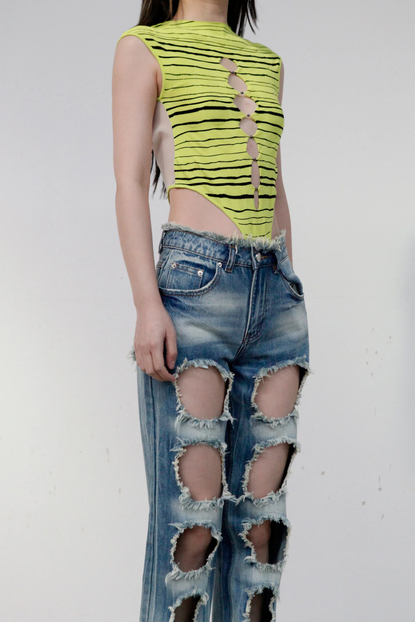 RUI Ripped Jeans RSS23WV10 Blue denim denim blue - Image 5