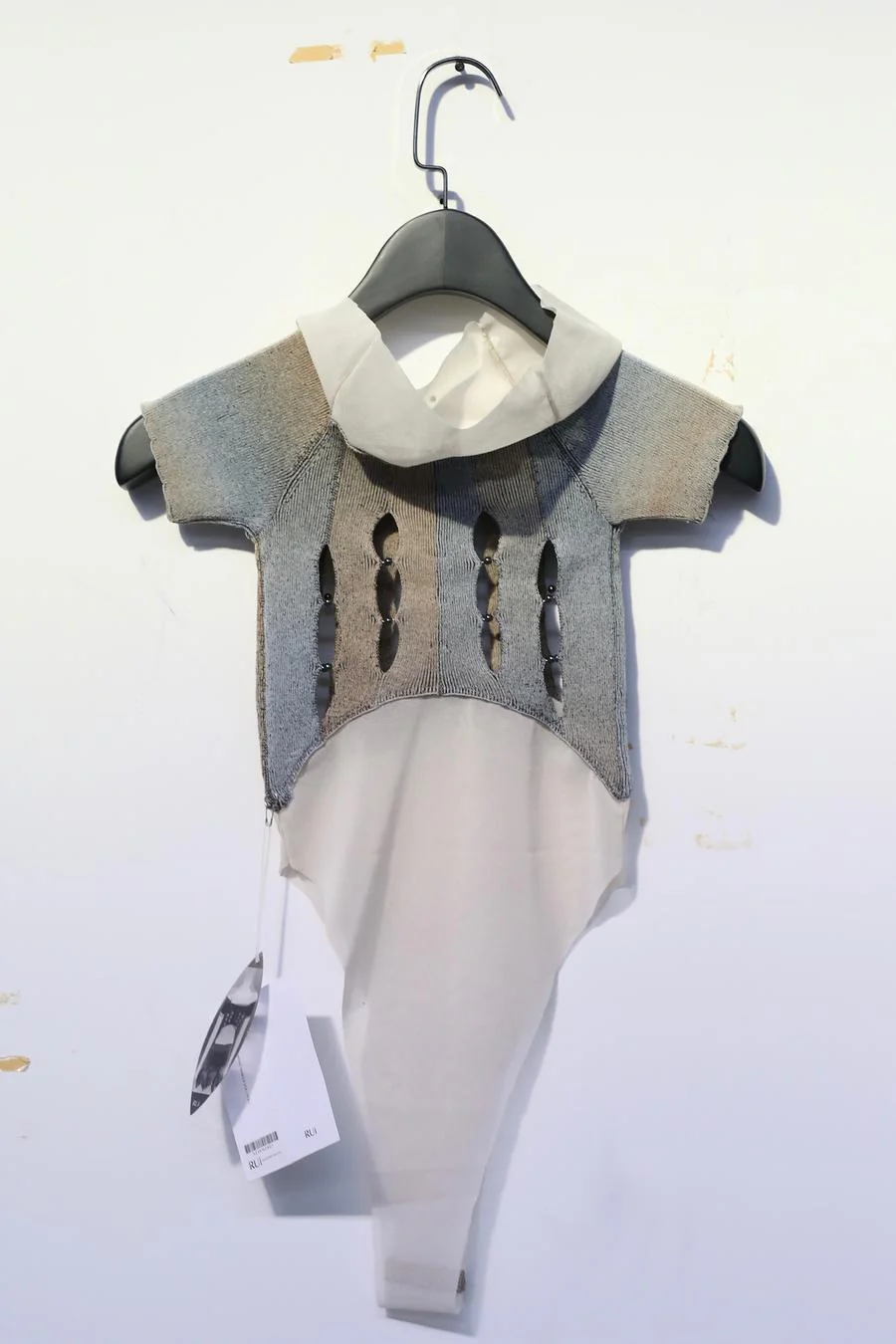 RUI segment dyeing lit tattoo stitching mesh jacket RSS23KN04 dawn yellow and blue gradient - Image 12