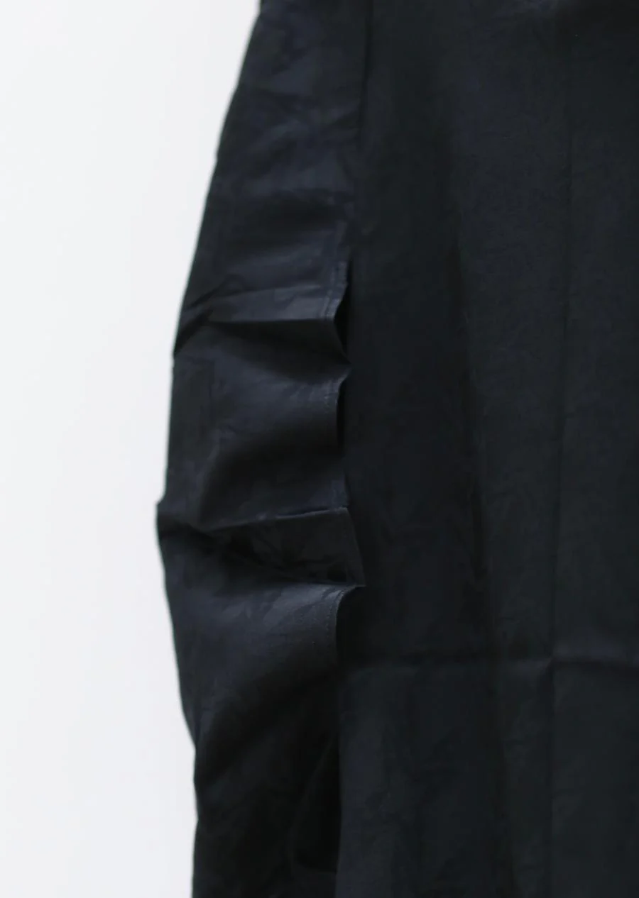 RUI Silk Jacquard Skirt RSS22WV09 Onyx Black - Image 9