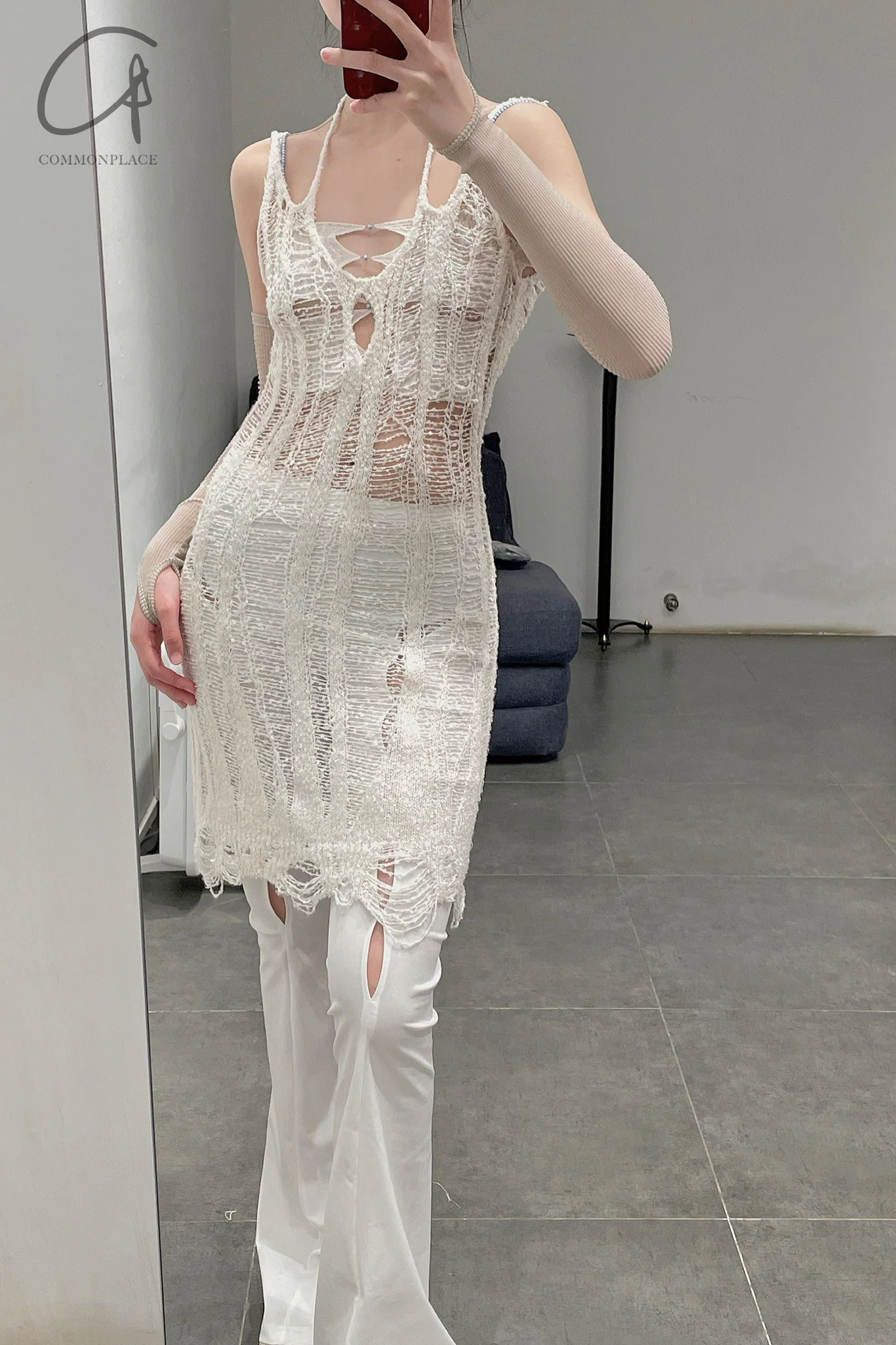 RUI Silk Skirt RSS22KN02 Vapor White - Image 20