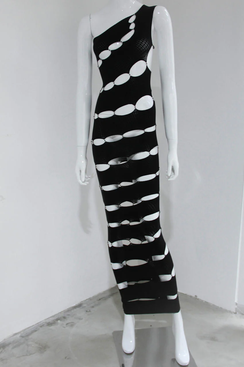 RUI spiral tight long skirt RUI-RSS23SF05-HEI ONYX black - Image 9