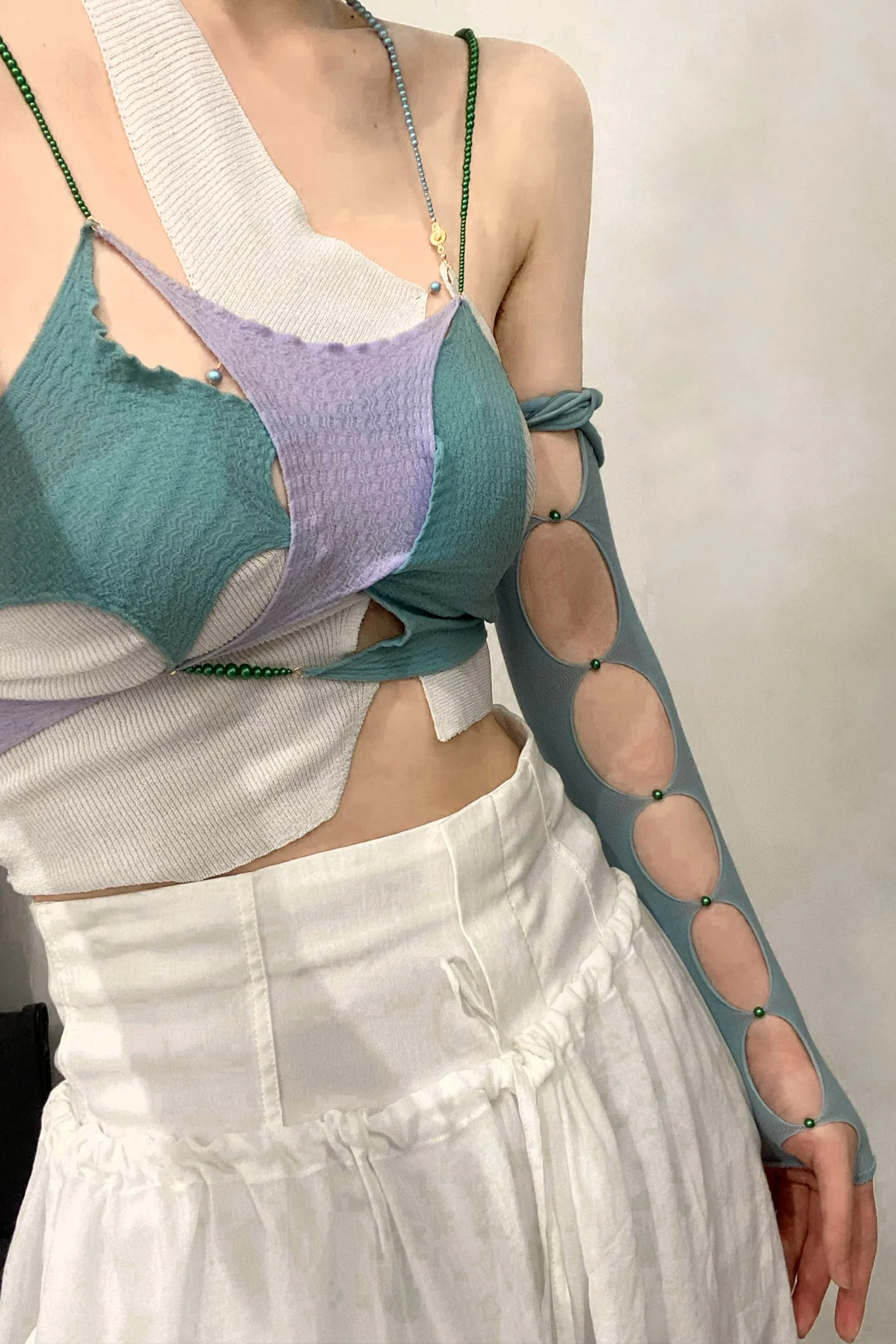 RUI SS21-R010 Stand Collar Top VAPOR - Image 7