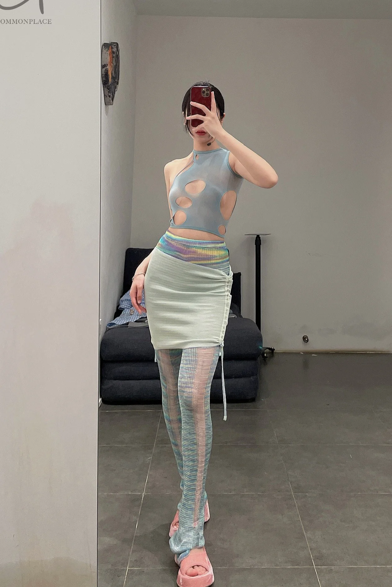 RUI RUI-SS21-R012-LAN AQUA cut top - Image 17