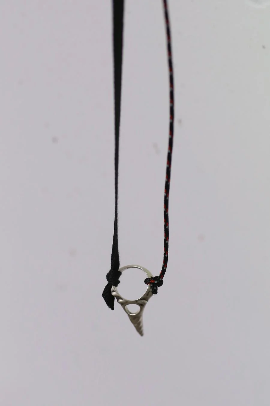 RUI Sterling Silver Claw Pendant Necklace RSS23AC02 Ash&sliver Distressed - Image 4