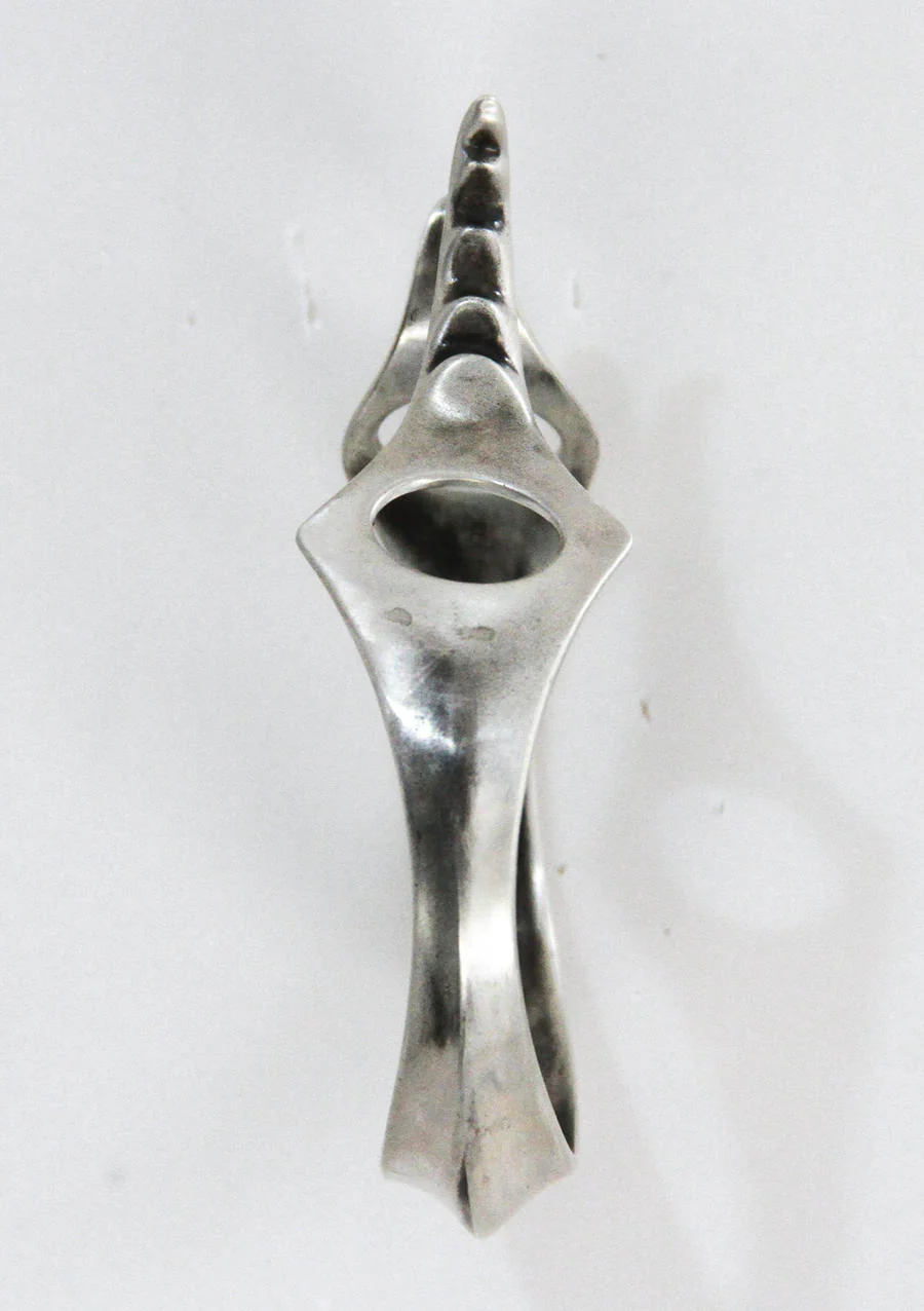 RUI sterling silver sharp claw arm rings RSS23AC03 Bright Silver Liangyin PR3 - Image 6