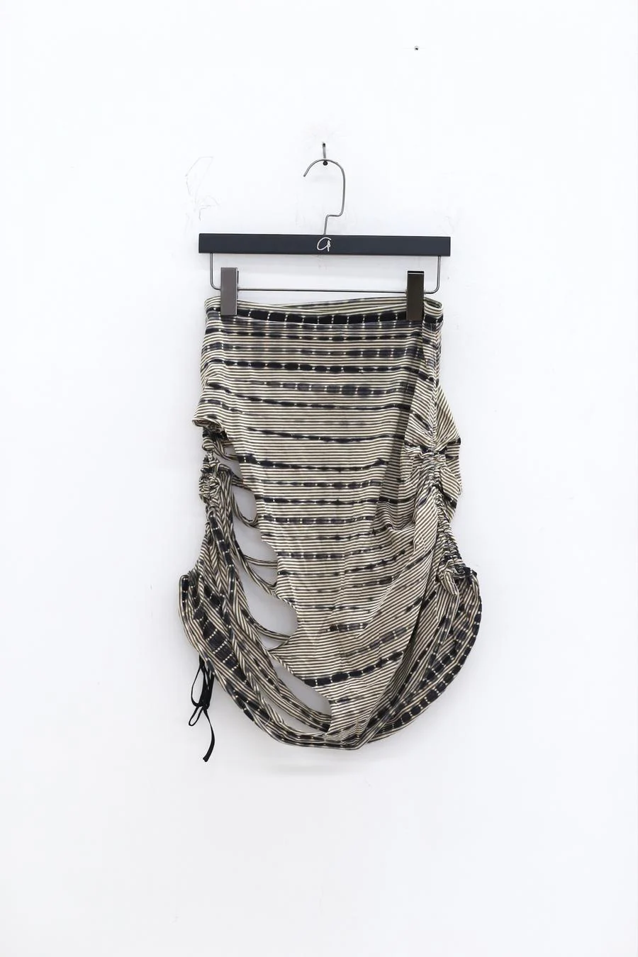 RUI Tie-Dye Drawstring Skirt RSS22WV07 Tie-dyed + Green Striped + Tie-Dye - Image 10