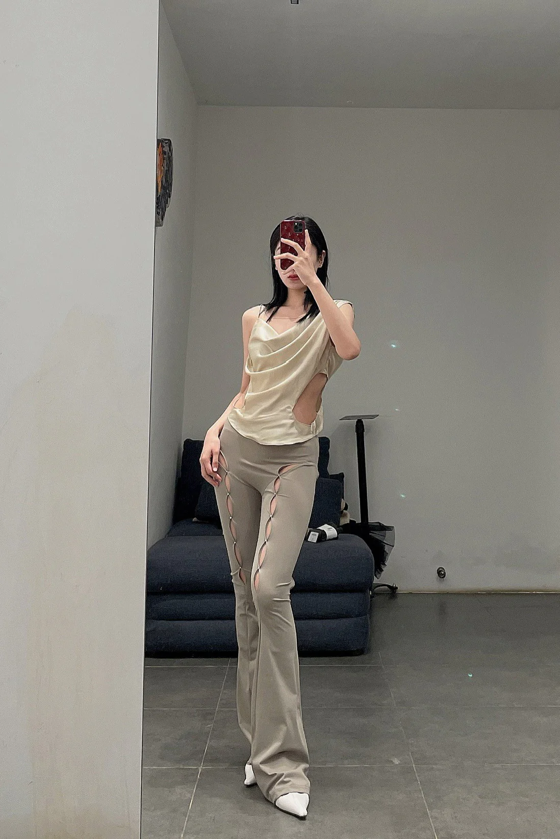 RUI Trousers RUIFW21WV05 Tan Taupe - Image 31