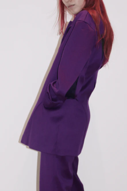 RUI Wool Blazer RAW22WV07 Violet - Image 3