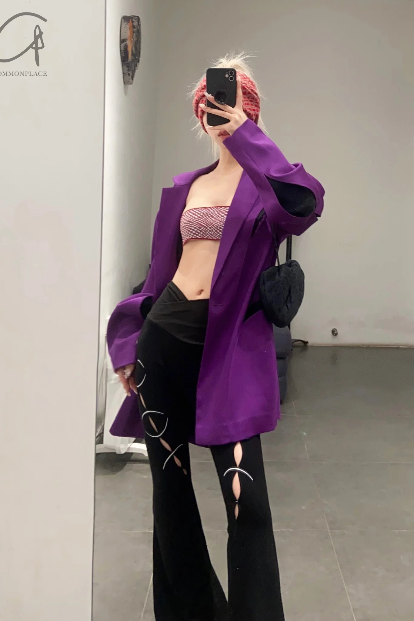 RUI Wool Blazer RAW22WV07 Violet - Image 9