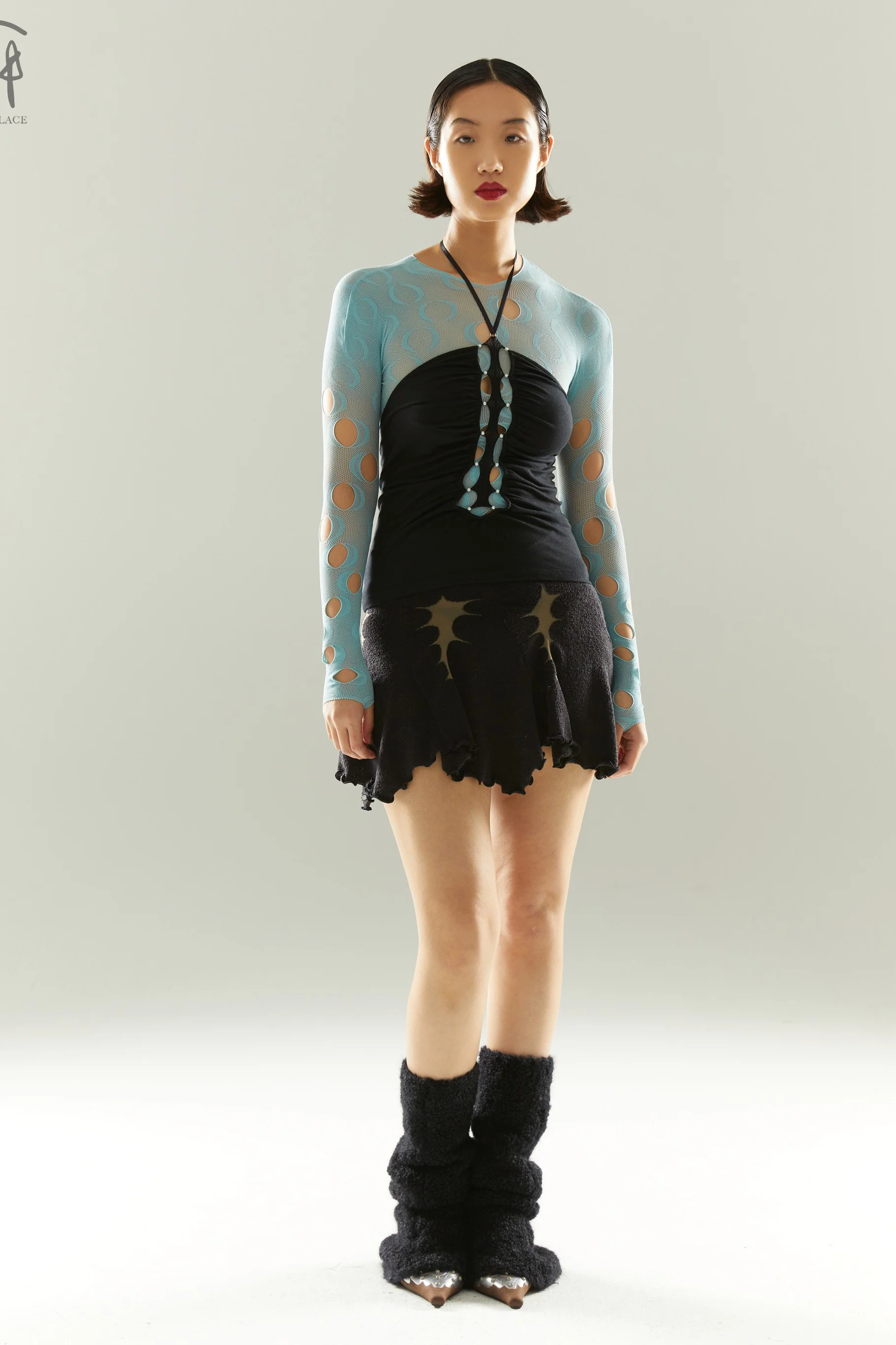 Rui Zhou 24 Autumn and Winter Thorn Halter Series RUI-RAW24WV09-HEI Black - Image 15