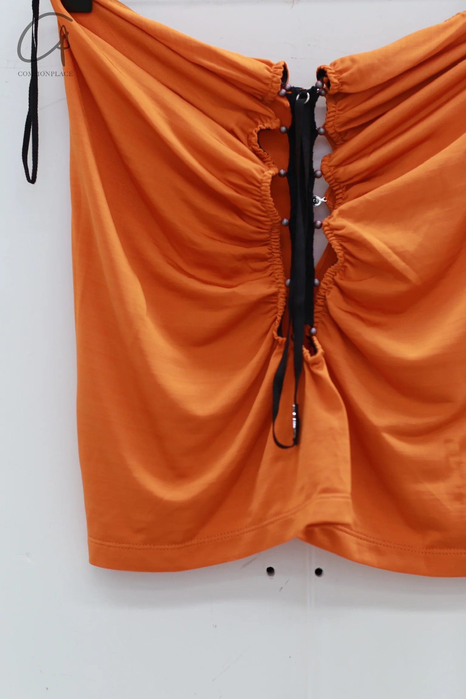 Rui Zhou 24 Autumn and Winter Thorn Halter Series RUI-RAW24WV09-JU Orange - Image 5