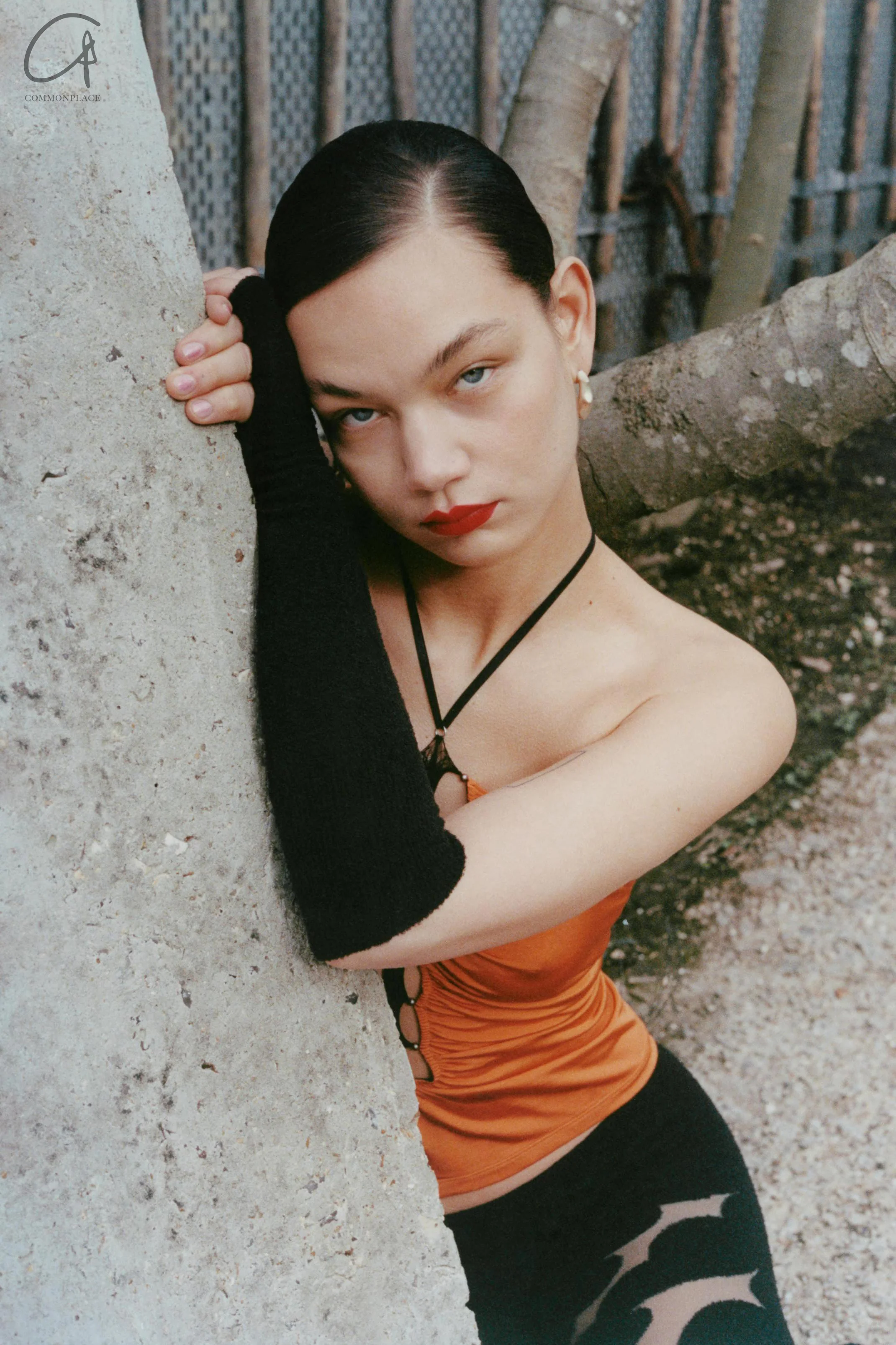 Rui Zhou 24 Autumn and Winter Thorn Halter Series RUI-RAW24WV09-JU Orange - Image 9