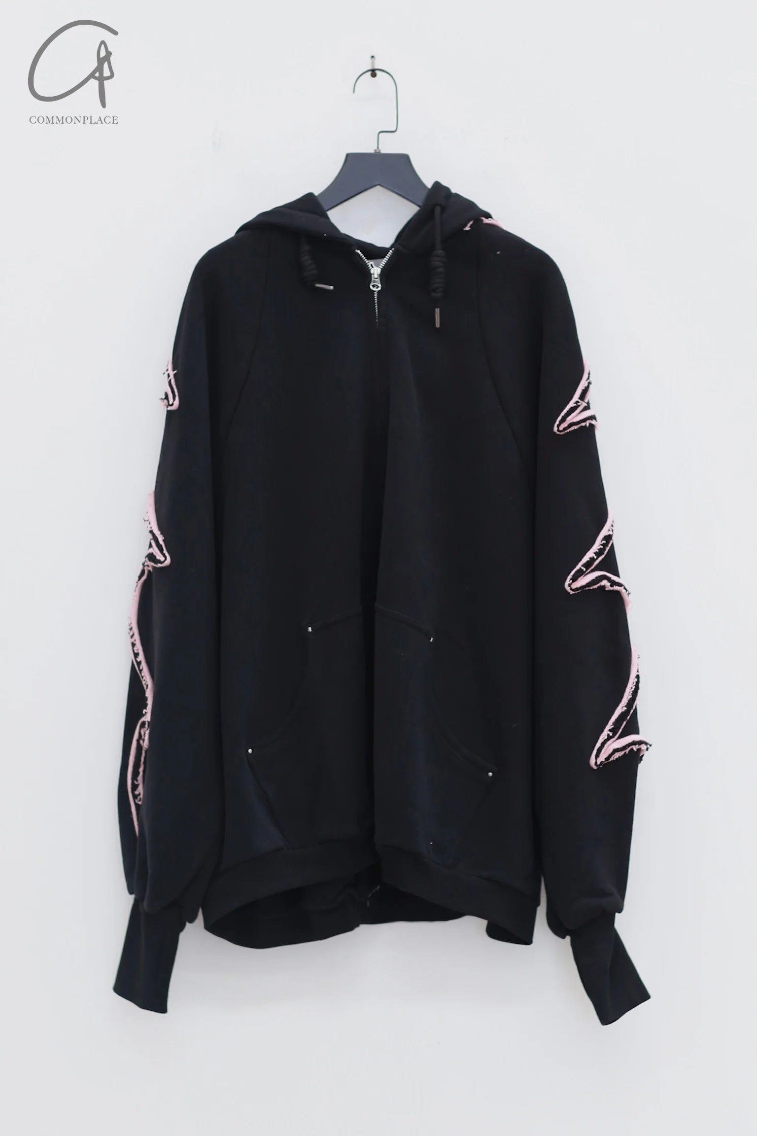 Rui Zhou 24 Autumn and Winter Thorn Sweater RUI-RAW24WV18-HEI Black - Image 6