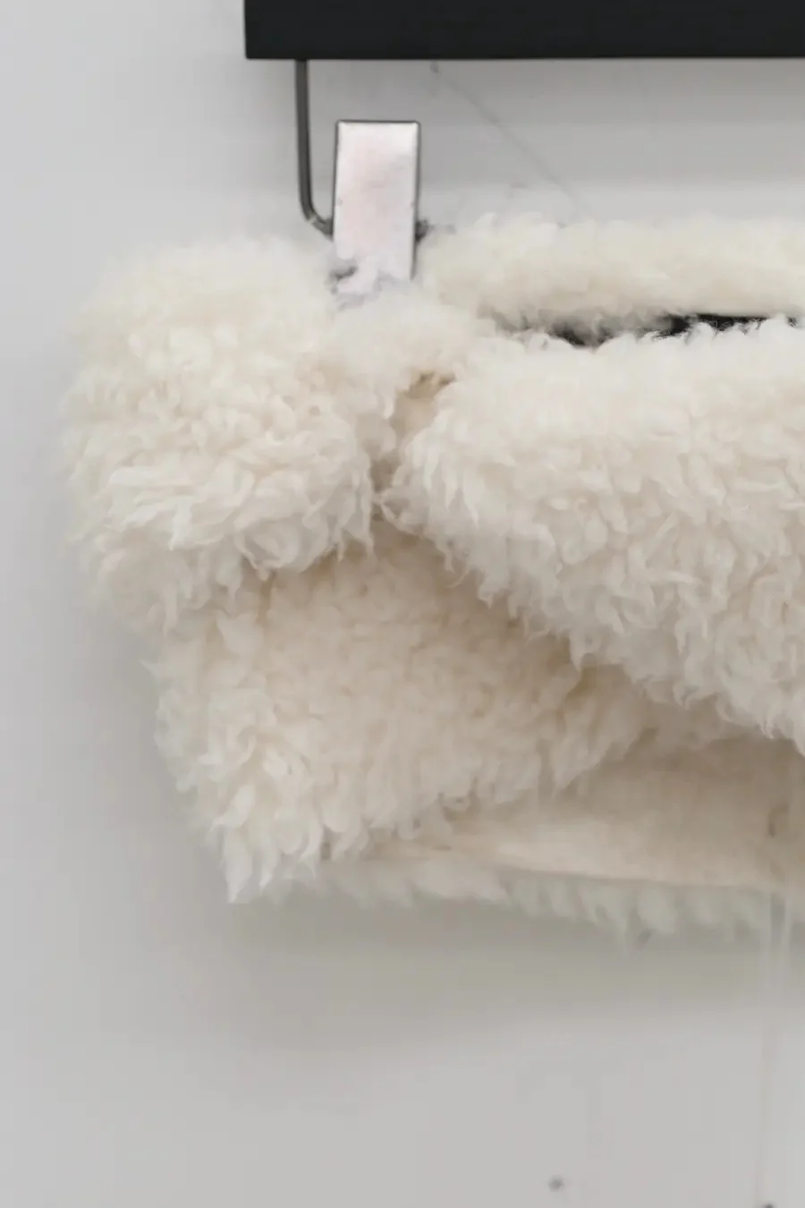 RUI zipper plush bandeau RAW23WV14 white - Image 7