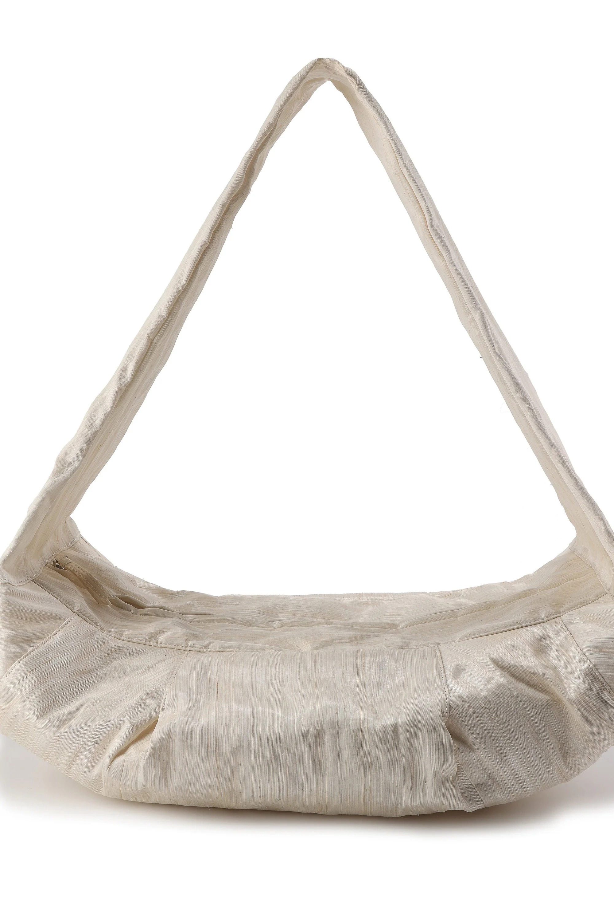 RUOHAN 24 Spring/Summer Abaca Crescent Bag Series RH-RHAC105SS24-MI Crossbody Beige PR07 - Image 11