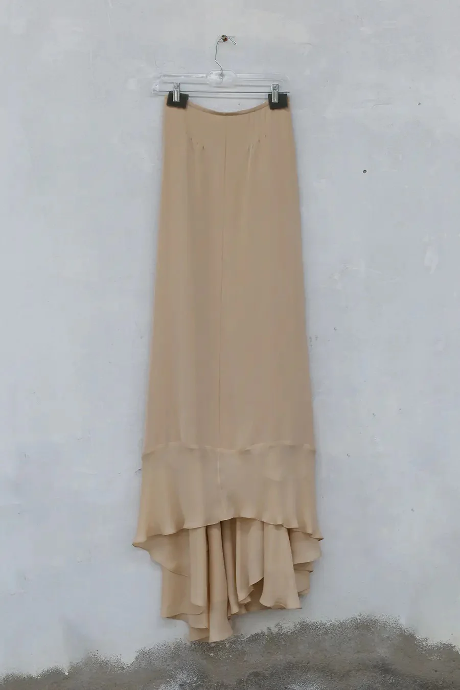 Ryan Roche 967 washed silk ruffle skirt - Image 8