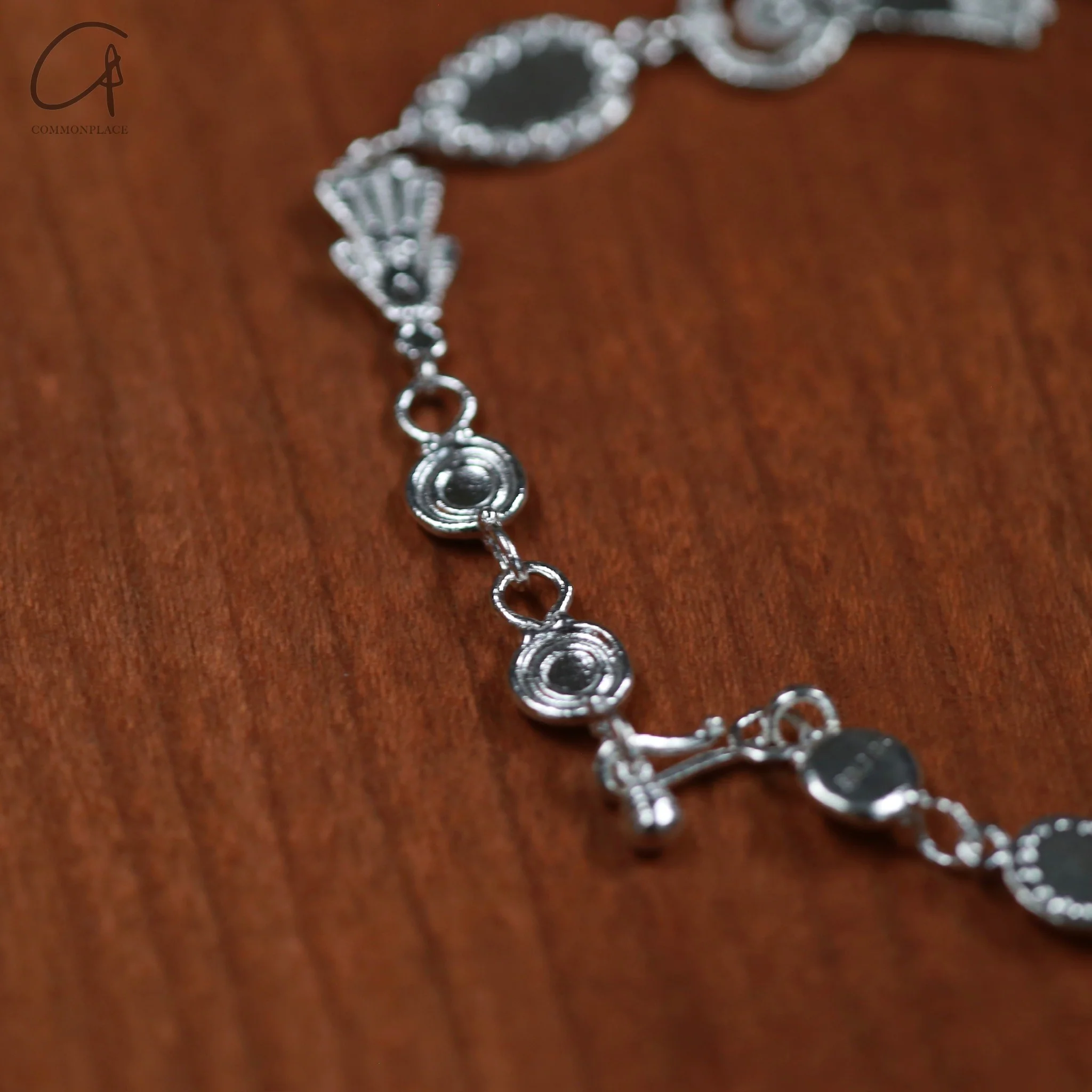 SALE E PEPE Sterling Silver Ball Bracelet SEP-SP01A01-YIN Silver - Image 3