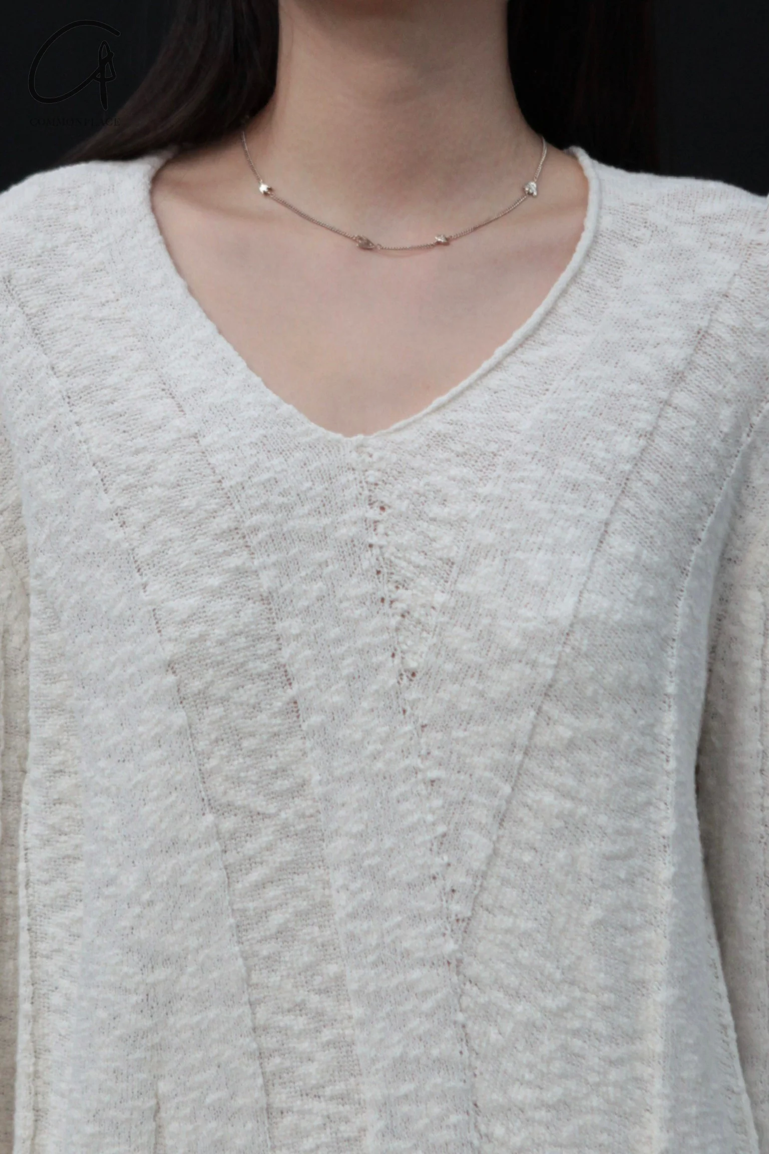 SALE E PEPE Sterling Silver/Gold Plated Forest Necklace SEP-SP02N05-YIN-F Silver - Image 4
