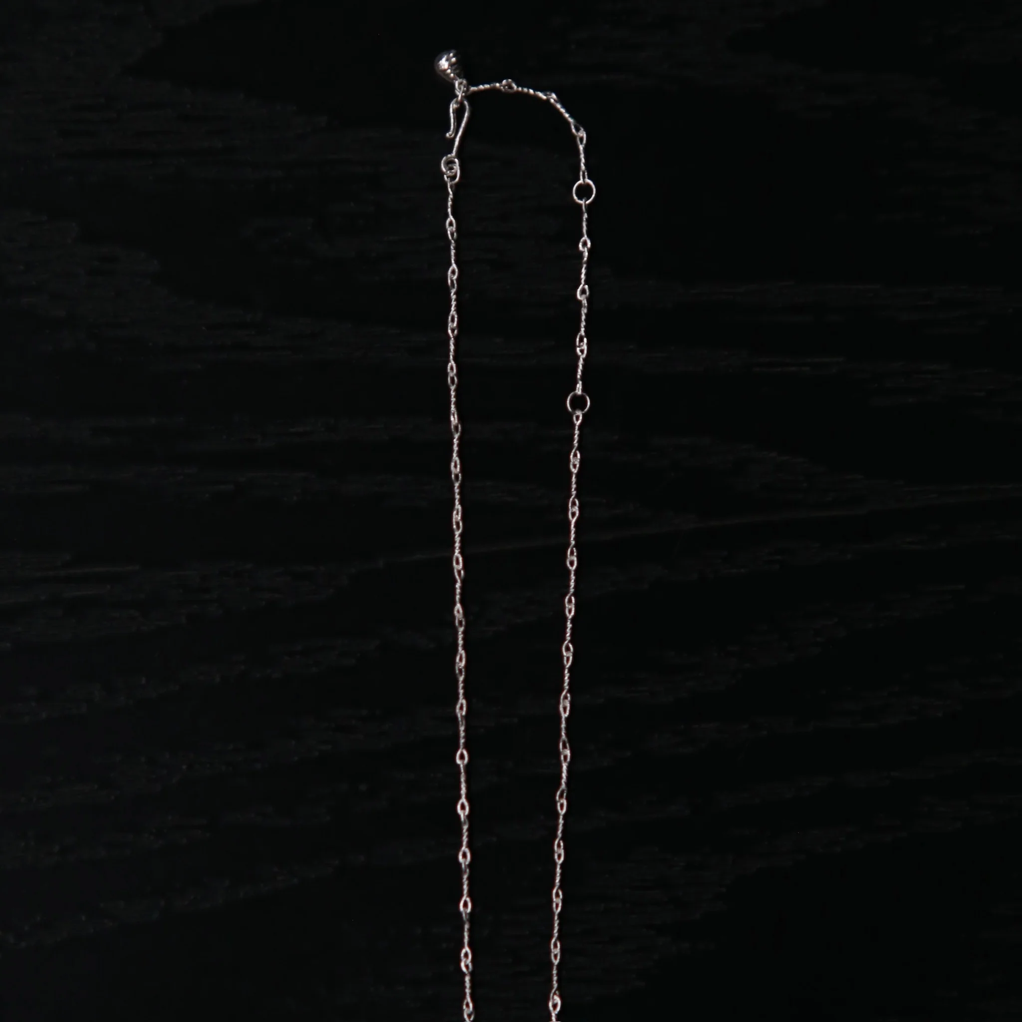 SALE E PEPE Sterling Silver/Gold Plated Poseidon Pendant Necklace SEP-SP04N01-YIN Silver - Image 5