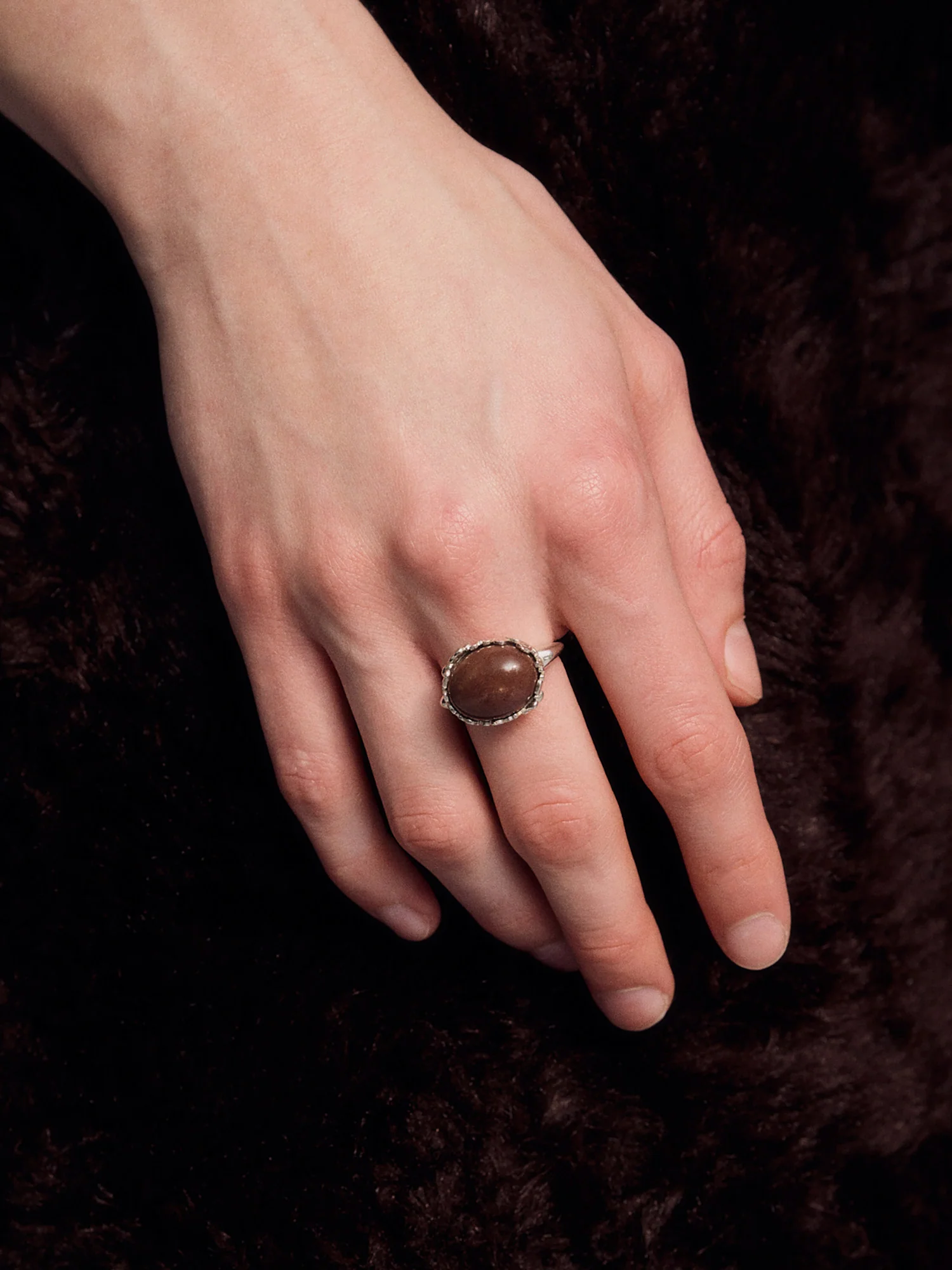 SALE E PEPE Sterling Silver Pebble Grape Ring SEP-SP05F13 - Image 8