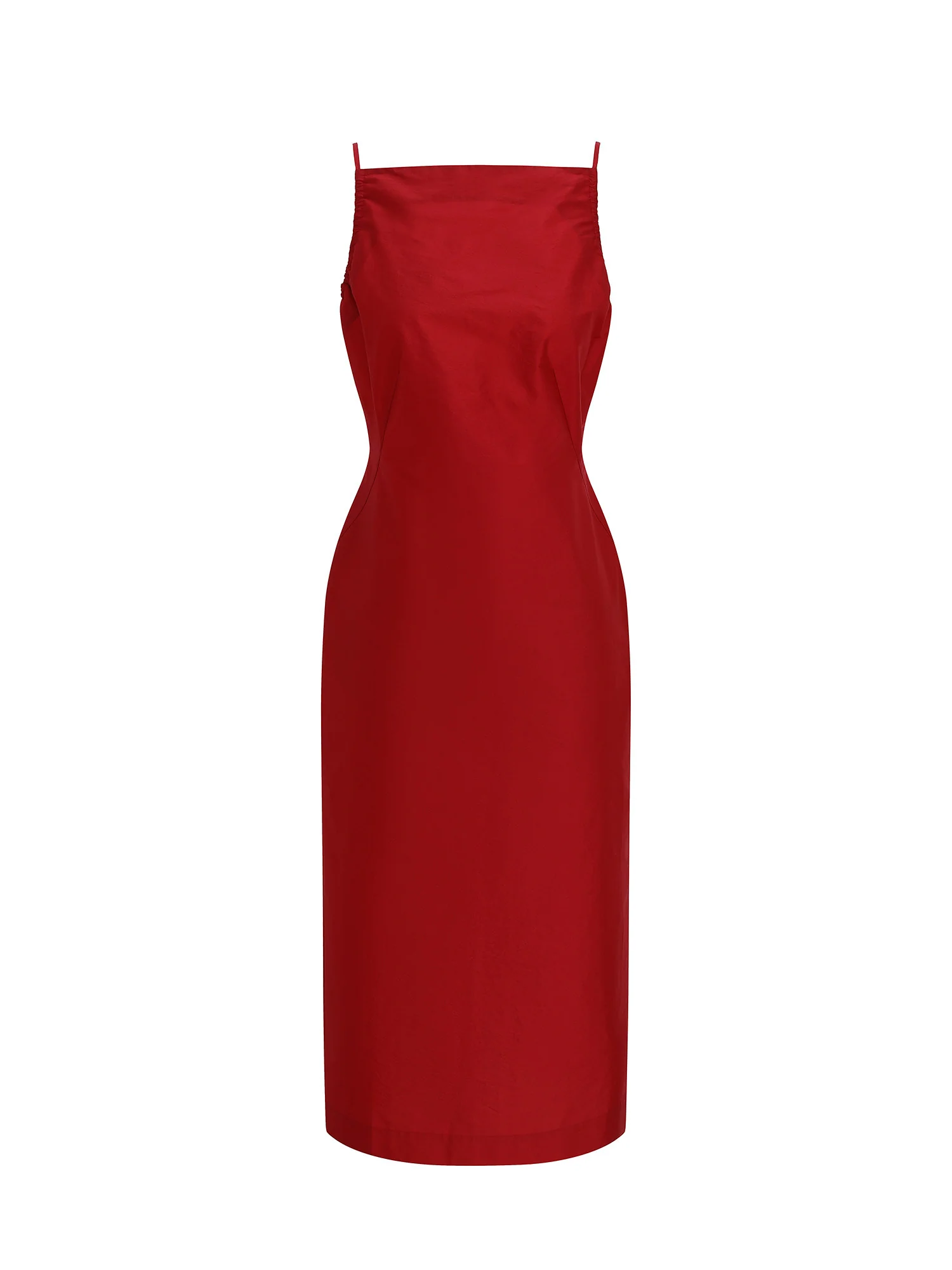 SAMUEL GUI YANG 2026 Spring/Summer FAYE Dress SGY-SS26CDR08-1-1-LIPSTICK RED - Image 3