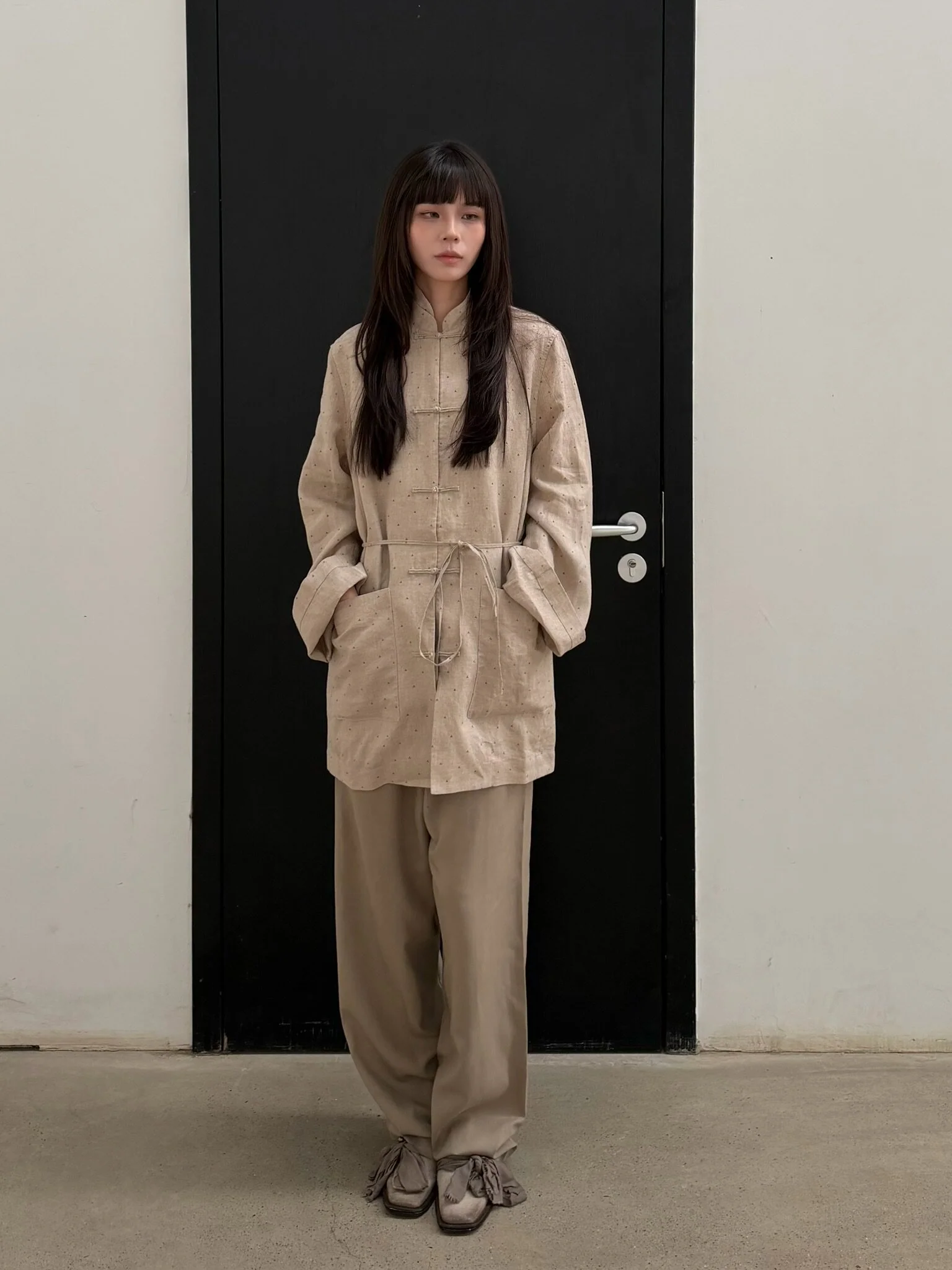 SAMUEL GUI YANG 2026 Spring/Summer Frog Button Jacket SGY-SS26CPSJK02-1-1-OATTRIODOT - Image 13