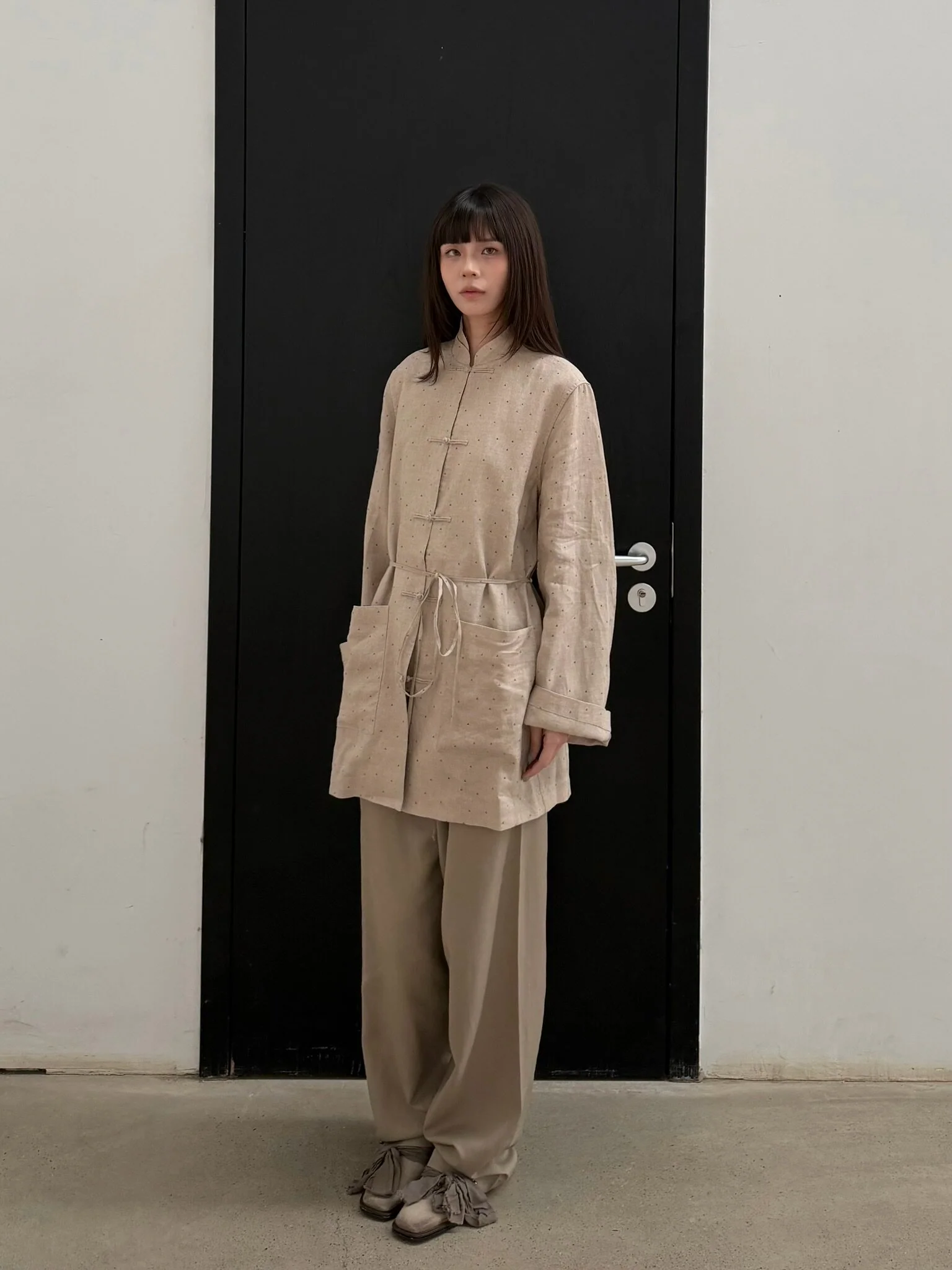 SAMUEL GUI YANG 2026 Spring/Summer Frog Button Jacket SGY-SS26CPSJK02-1-1-OATTRIODOT - Image 14
