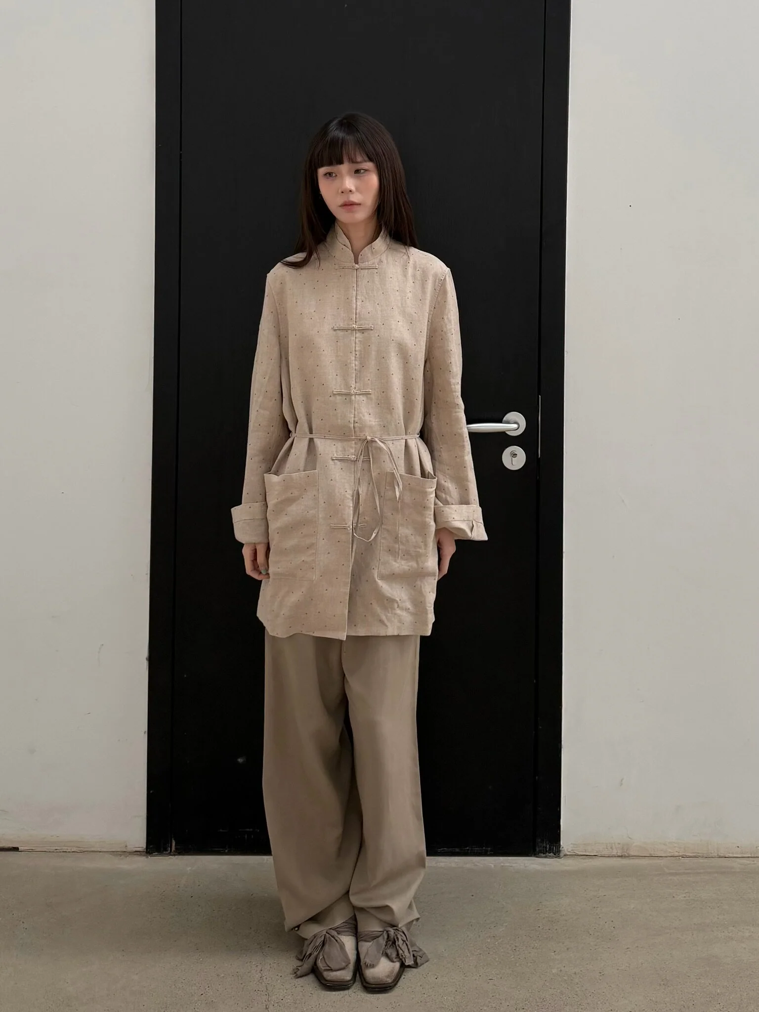SAMUEL GUI YANG 2026 Spring/Summer Frog Button Jacket SGY-SS26CPSJK02-1-1-OATTRIODOT - Image 15