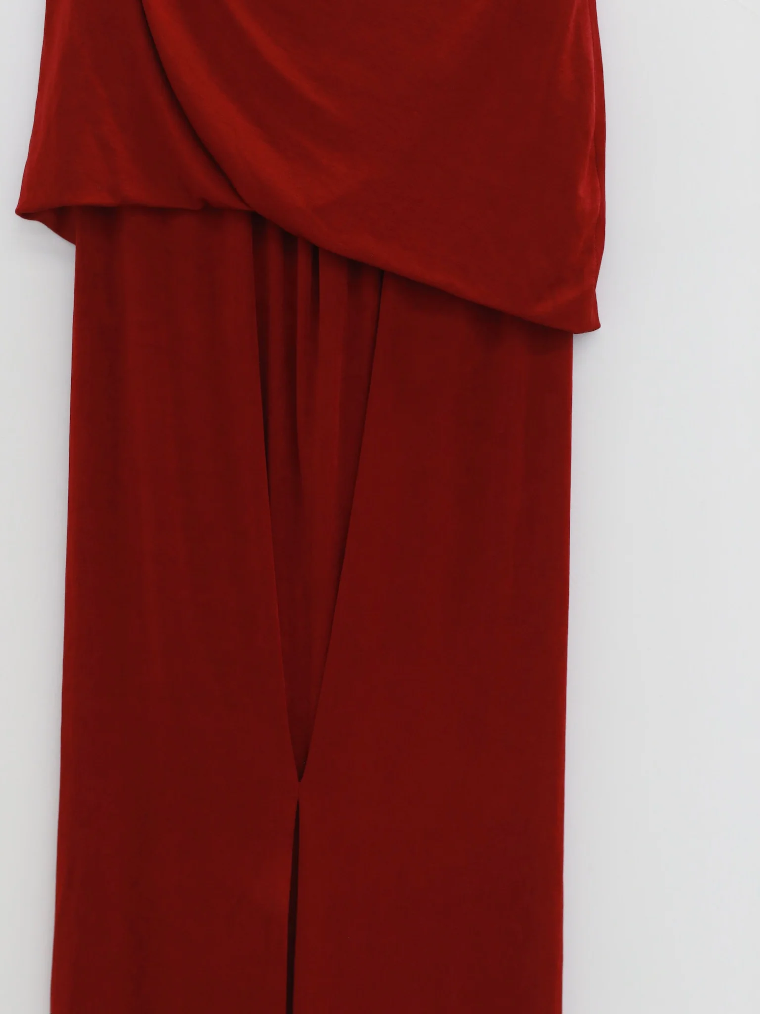 SAMUEL GUI YANG 25 Autumn/Winter Top/Skirt SGY-AW25BSK14-1-1-OX BLOOD Skirt (AW25BTP01) - Image 3