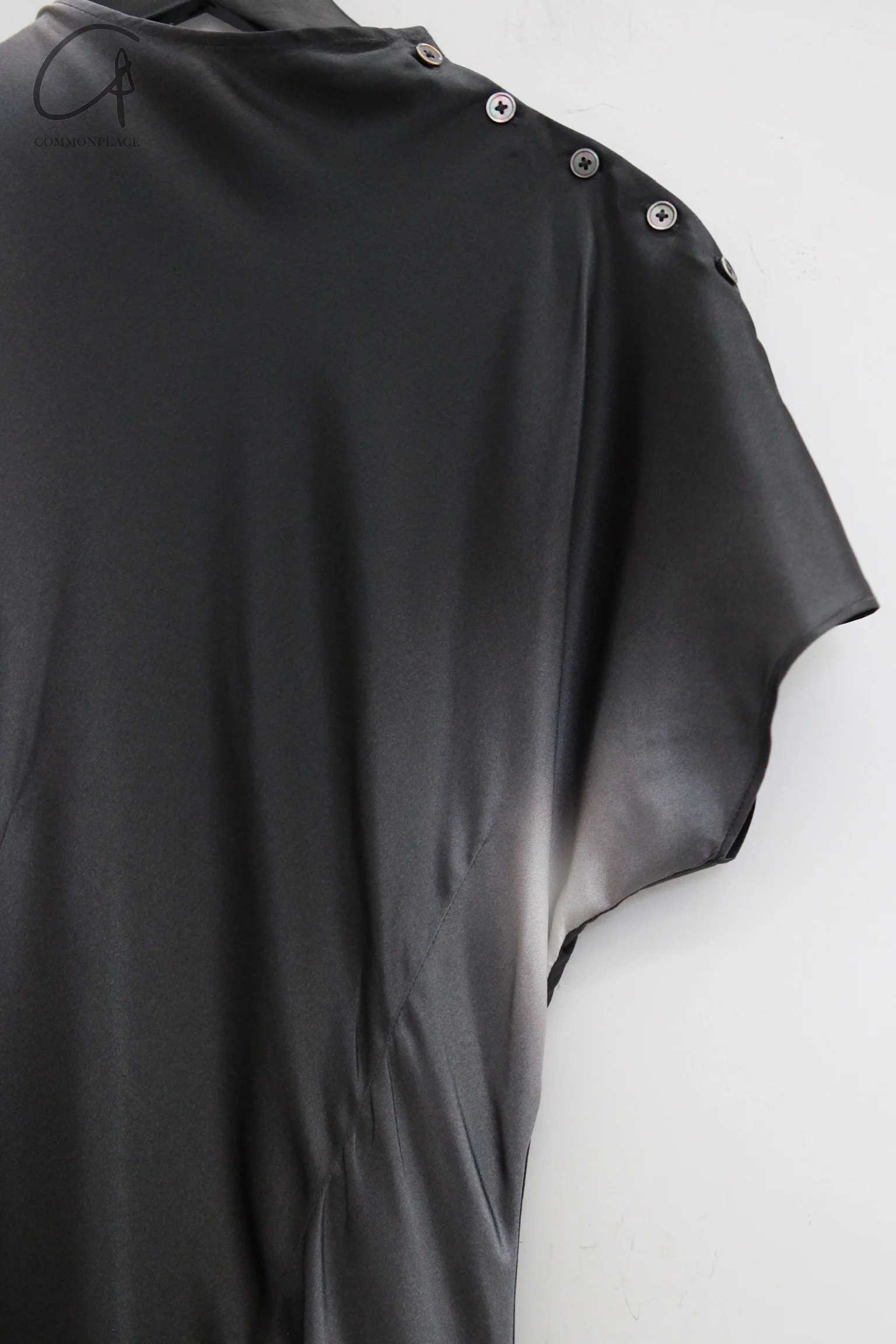 SAMUEL GUI YANG 25 Spring/Summer SVB WILLOW Dress SGY-SS25ADR16-1-1-SILVERBUG Black - Image 2