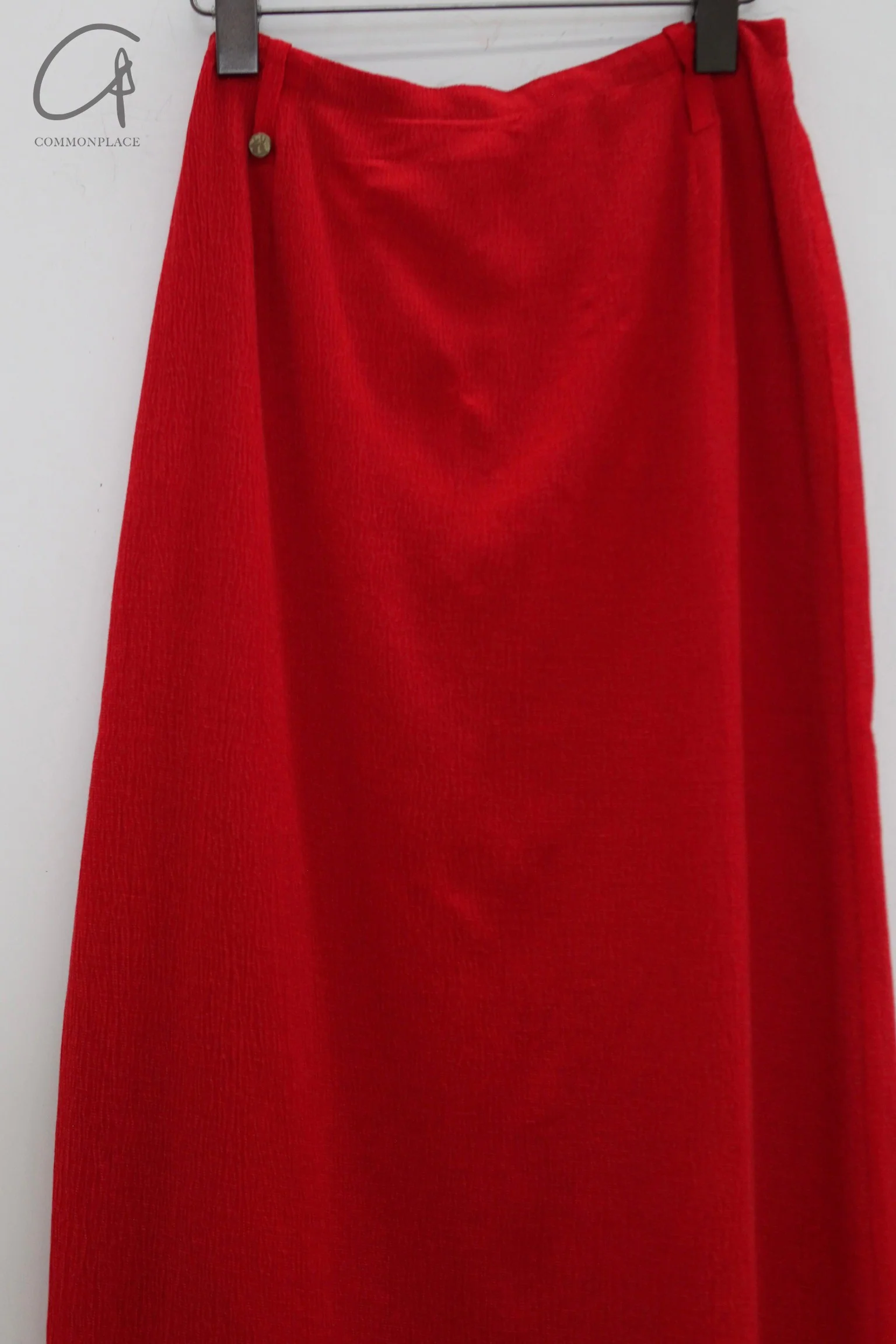 SAMUEL GUI YANG 25 Spring/Summer Tops/Skirts SGY-SS25ASK11-1-2-LYCHEESHELL Red Skirt SGY-SS25ATP12 - Image 3