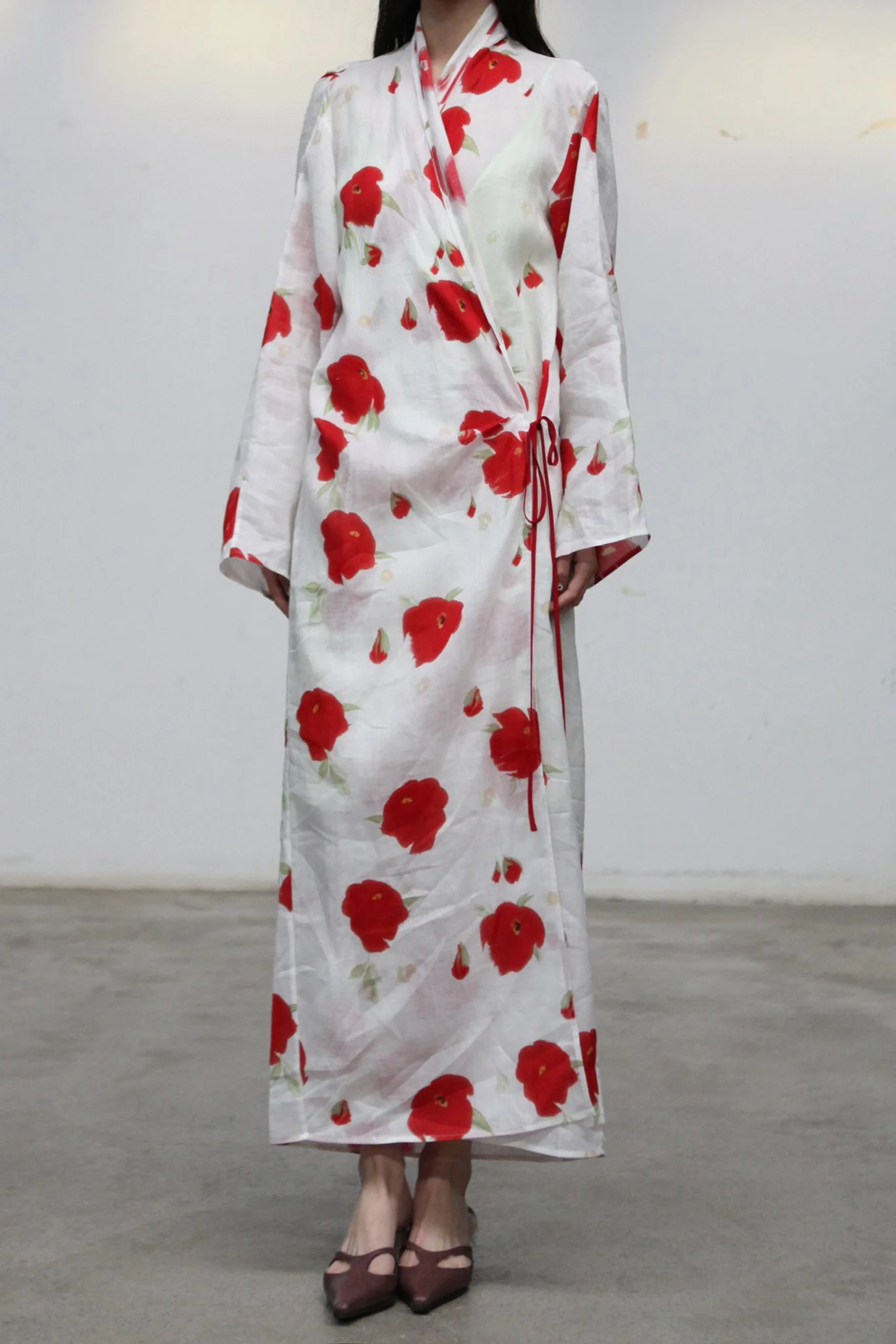 SAMUEL GUI YANG 26 Spring/Summer Casual Dress SGY-SS26CDR18-1-1-POPPY - Image 2