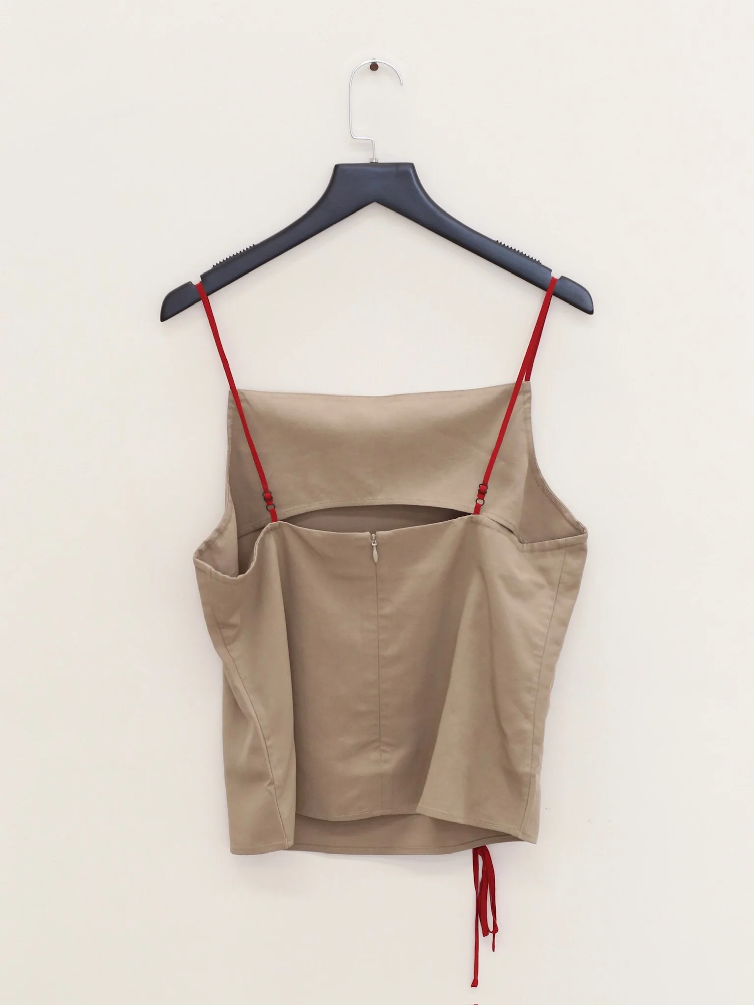 SAMUEL GUI YANG 26 Spring/Summer FAYE Top/SU Pants SGY-SS26CPSTP04-1-1-GREYKHAKI Vest - Image 16