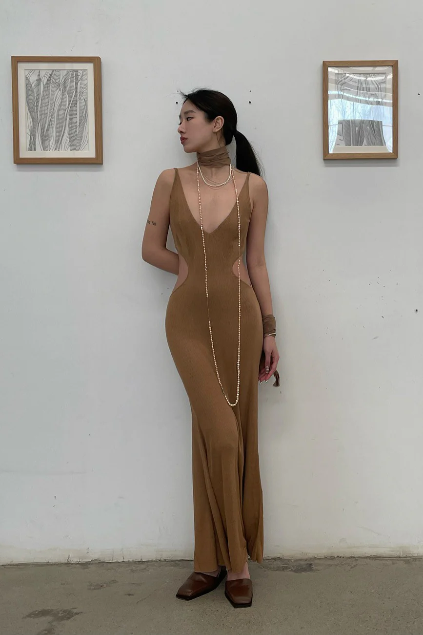 SAMUEL GUI YANG Body Chain AW22JW01-1 Pink - Image 6