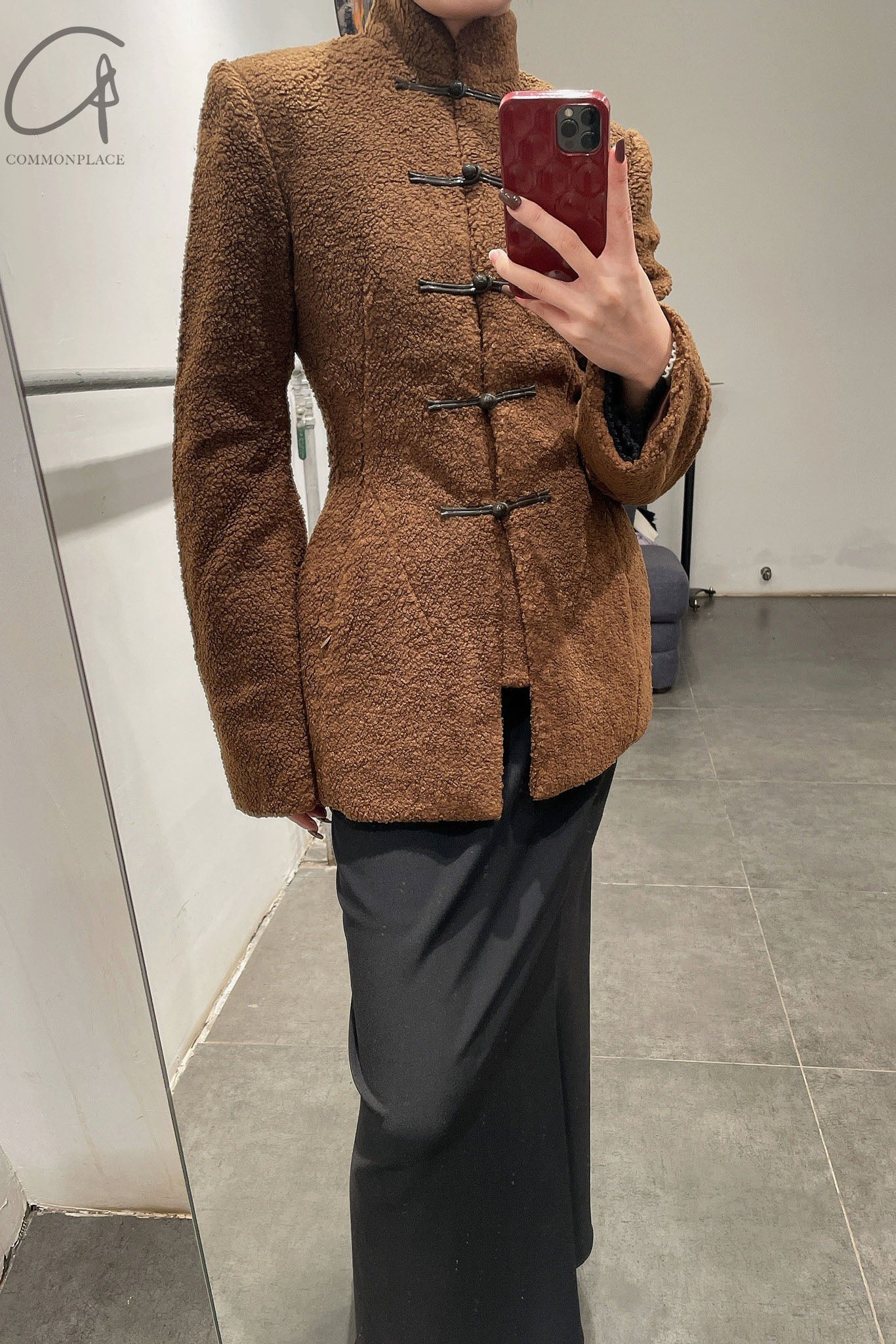 SAMUEL GUI YANG jacket LEE01-4 brown PSGY1 - Image 10