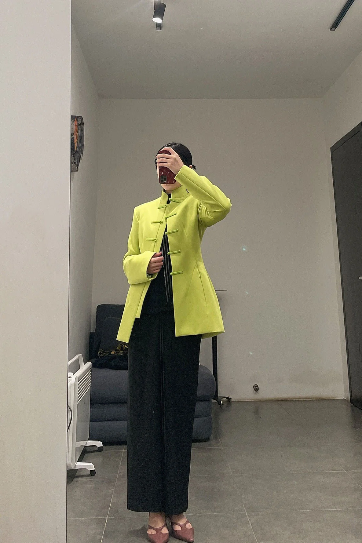 SAMUEL GUI YANG Jacket SS22 LEE01-1 Light Green PSGY1 - Image 19