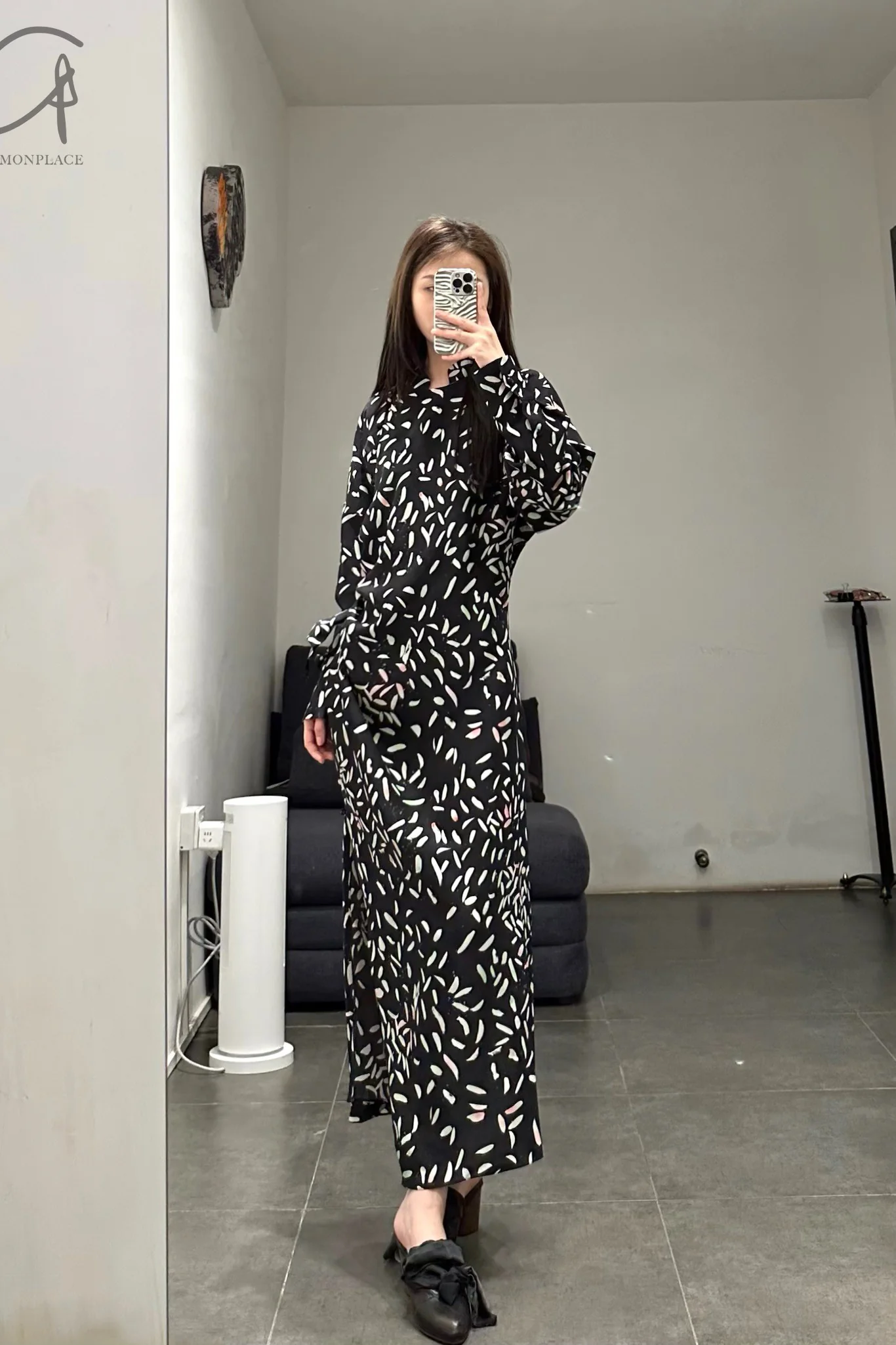 SAMUEL GUI YANG Long Skirt AW22DR01-2 Petals AW22DR01 - Image 13