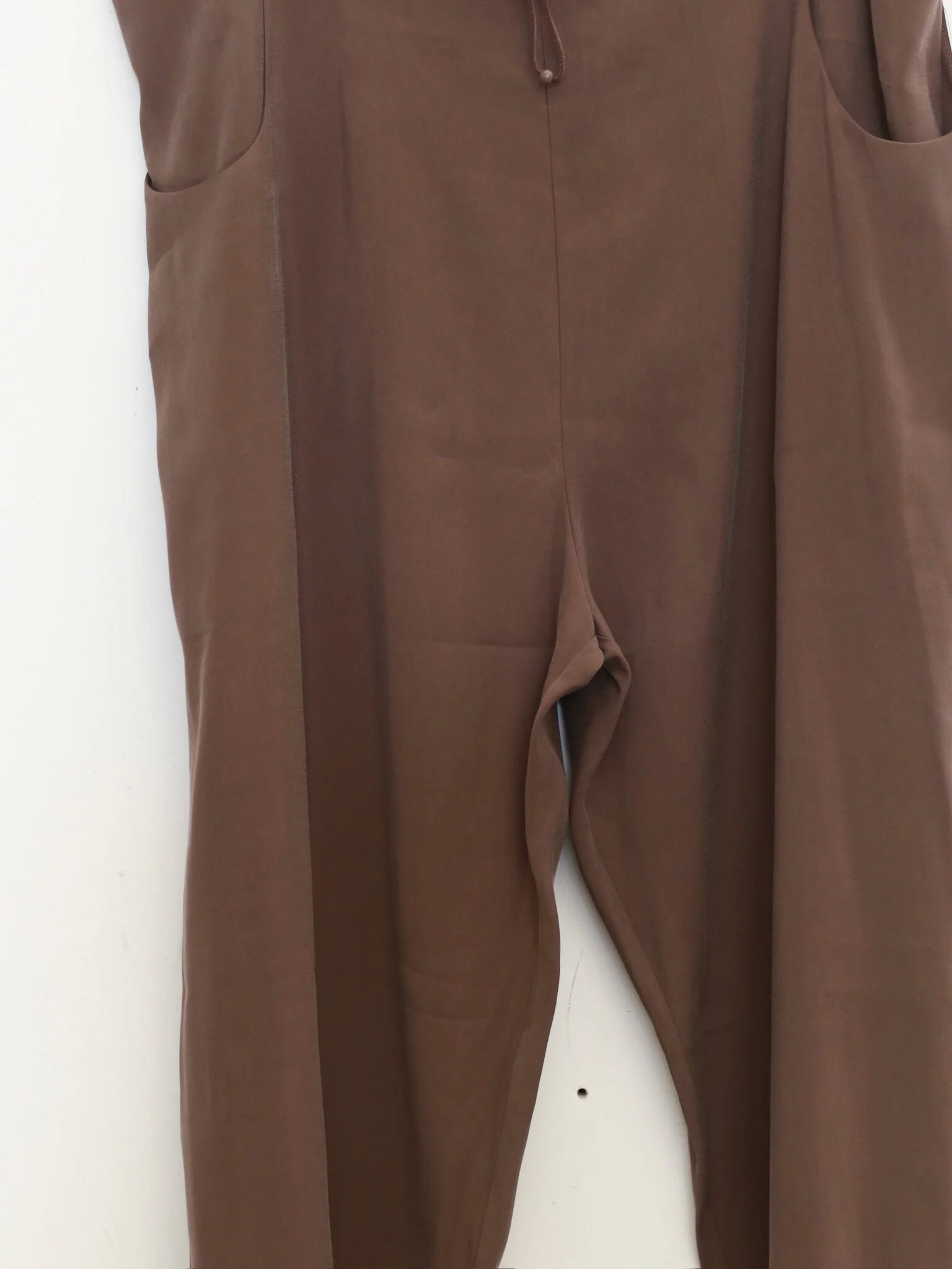 SAMUEL GUI YANG Spring/Summer 2026 Camisole Top/Pants SGY-SS26CTR02-1-1-DUSTY BROWN - Image 4