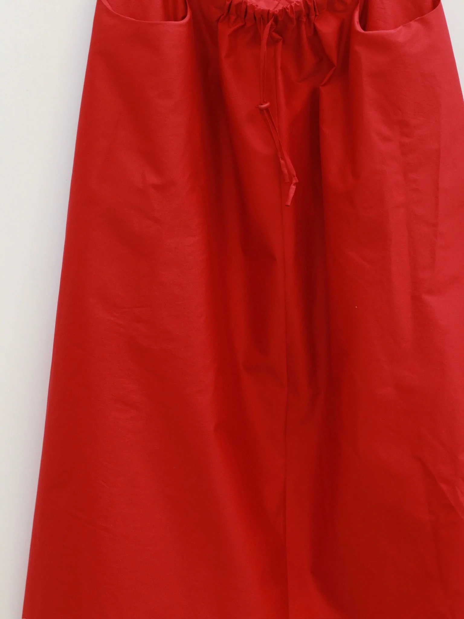SAMUEL GUI YANG Spring/Summer 2026 SU Midi Skirt SGY-SS26CSK02-1-1-LIPSTICK RED - Image 4