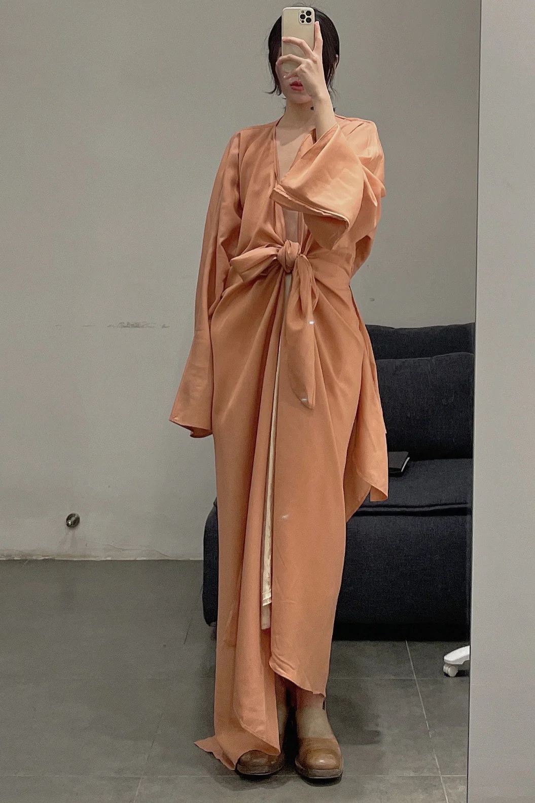 SAMUEL GUI YANG Tencel Dress DR02-3 - Image 6