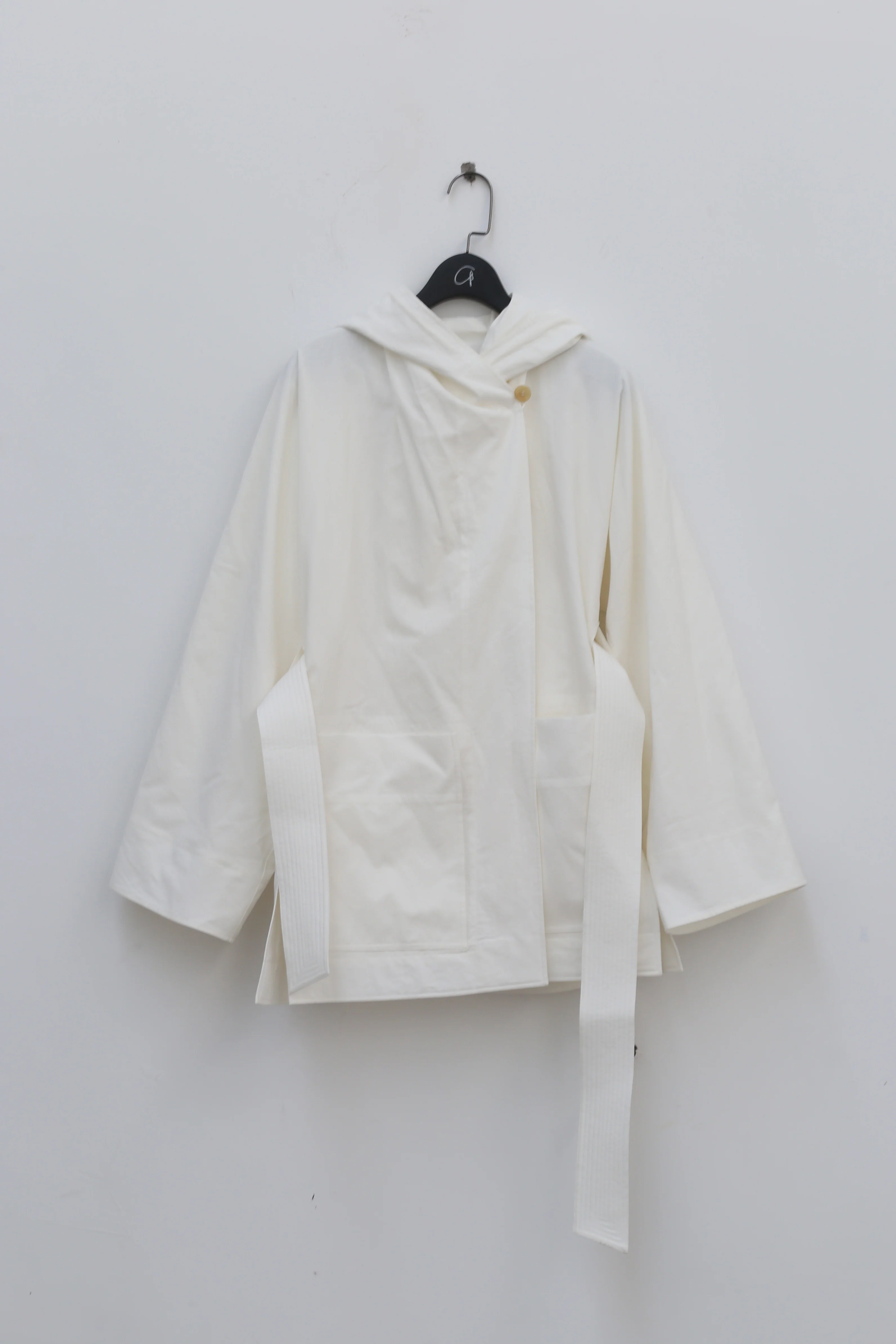SAMUEL GUI YANG Valentina linen and cotton coat CO03-2 - Image 8