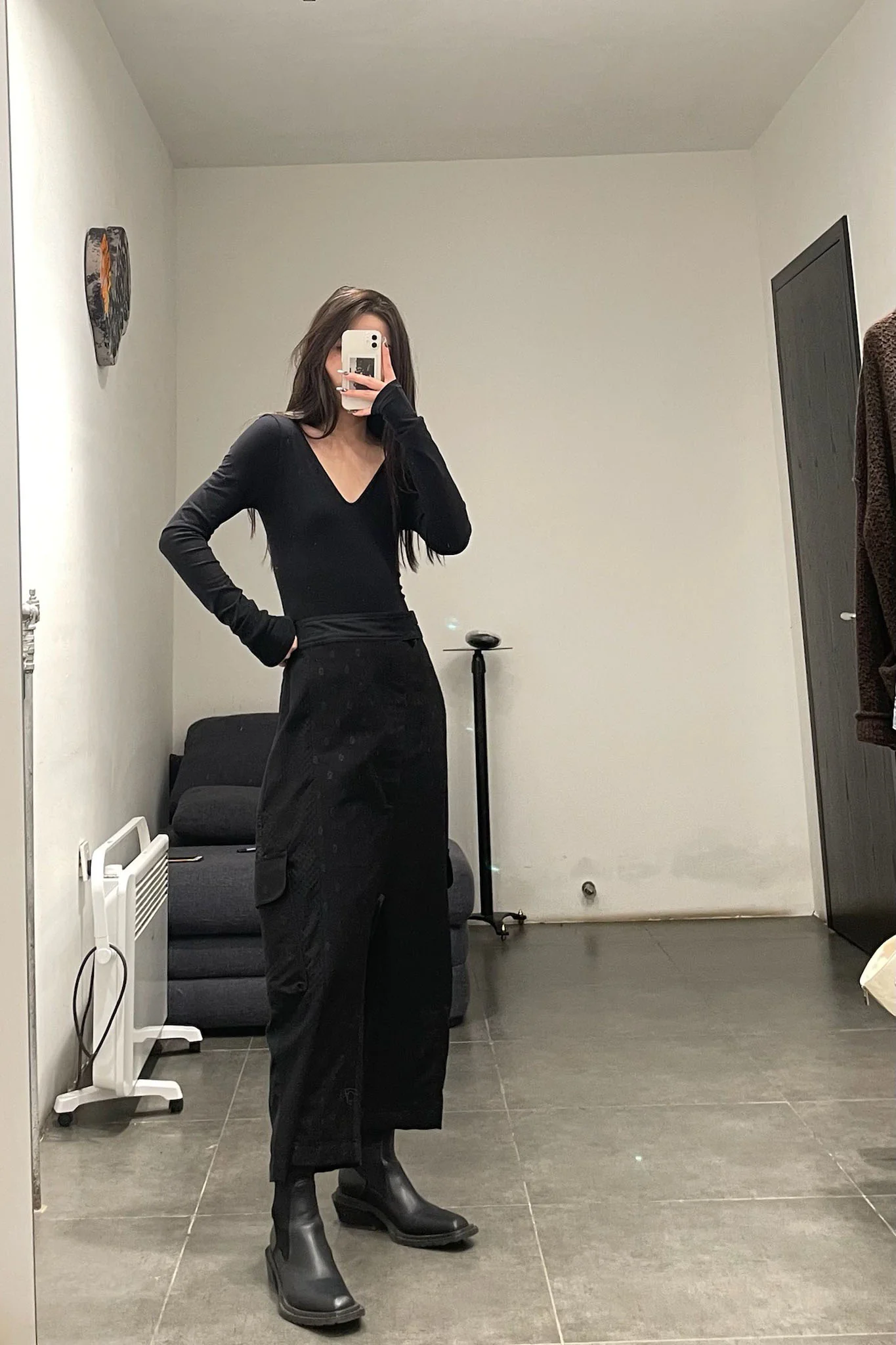 Sandrine Philippe pants SP-SS19F1014-HEI black MEN - Image 17