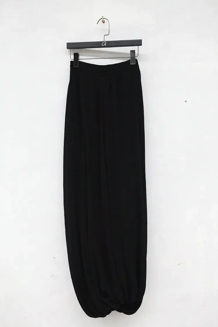 Sandrine Philippe black crepe skirt AW20 F 1023 - Image 4