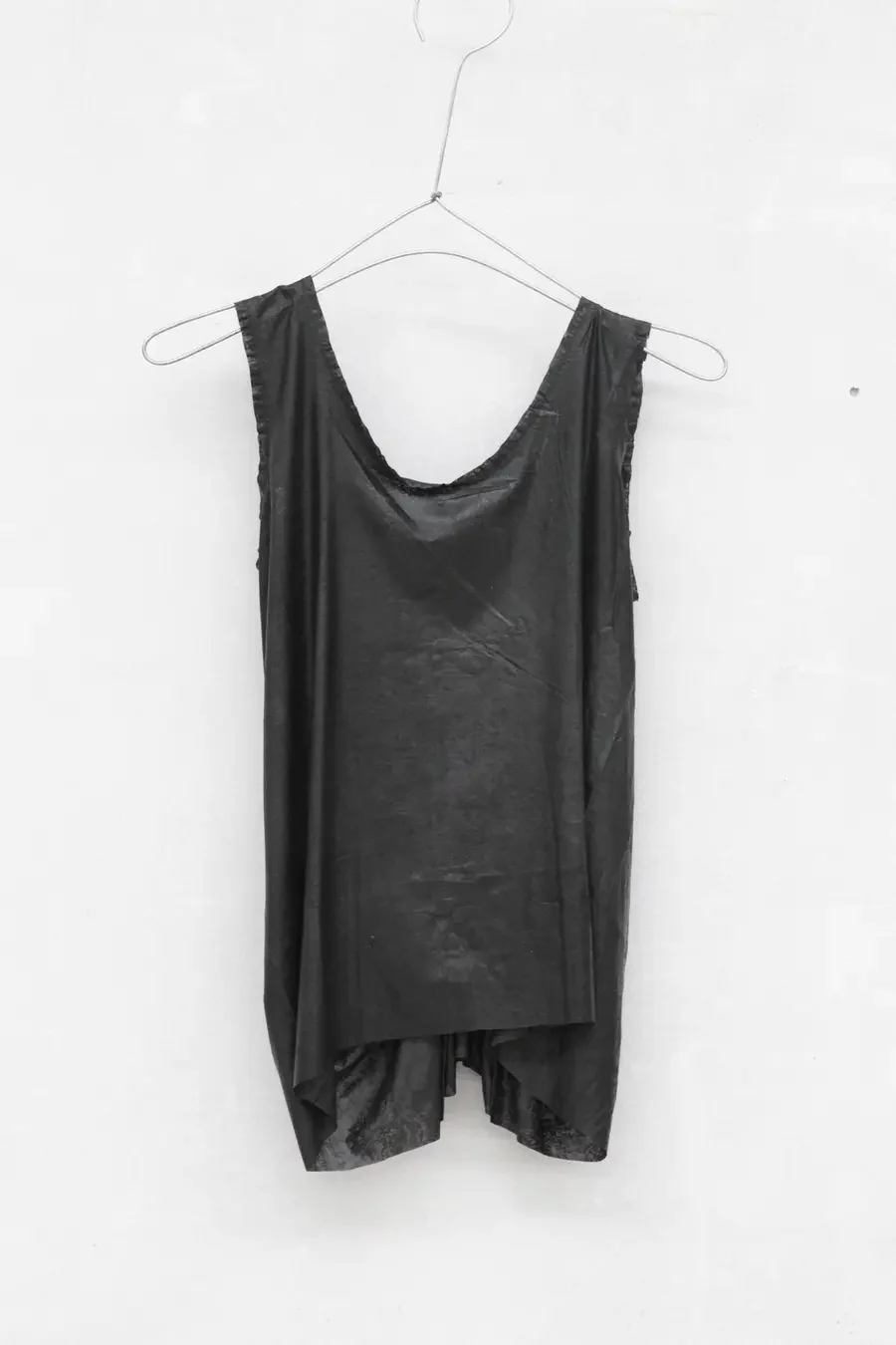 Sandrine Philippe Pleated Vest SS19 F 1006 Black - Image 6