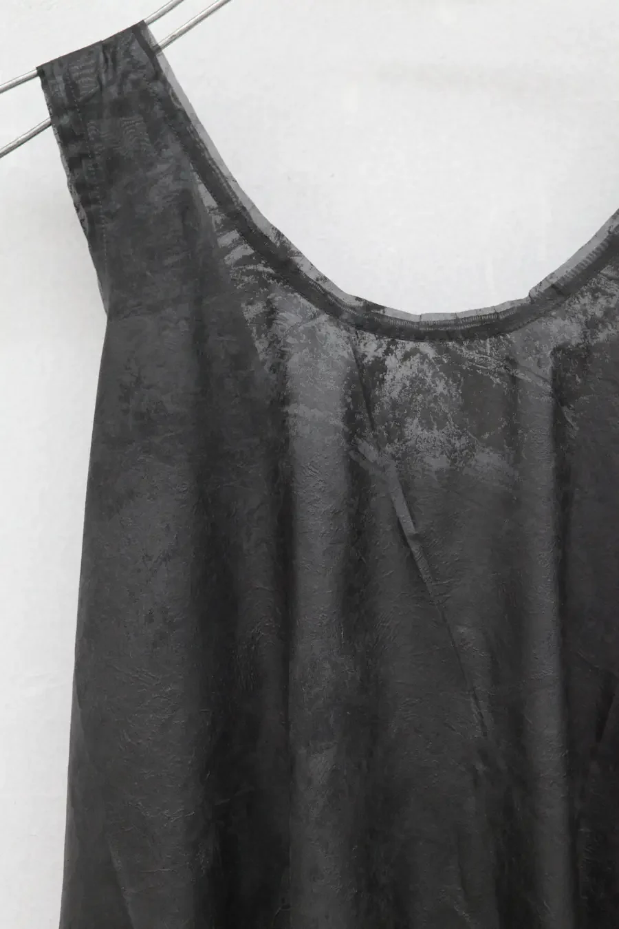 Sandrine Philippe pleated vest SS19 F 1006 light gray - Image 5