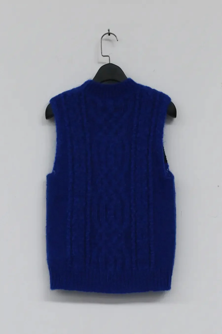 shushutong cable vest aw21to21 blue - Image 13