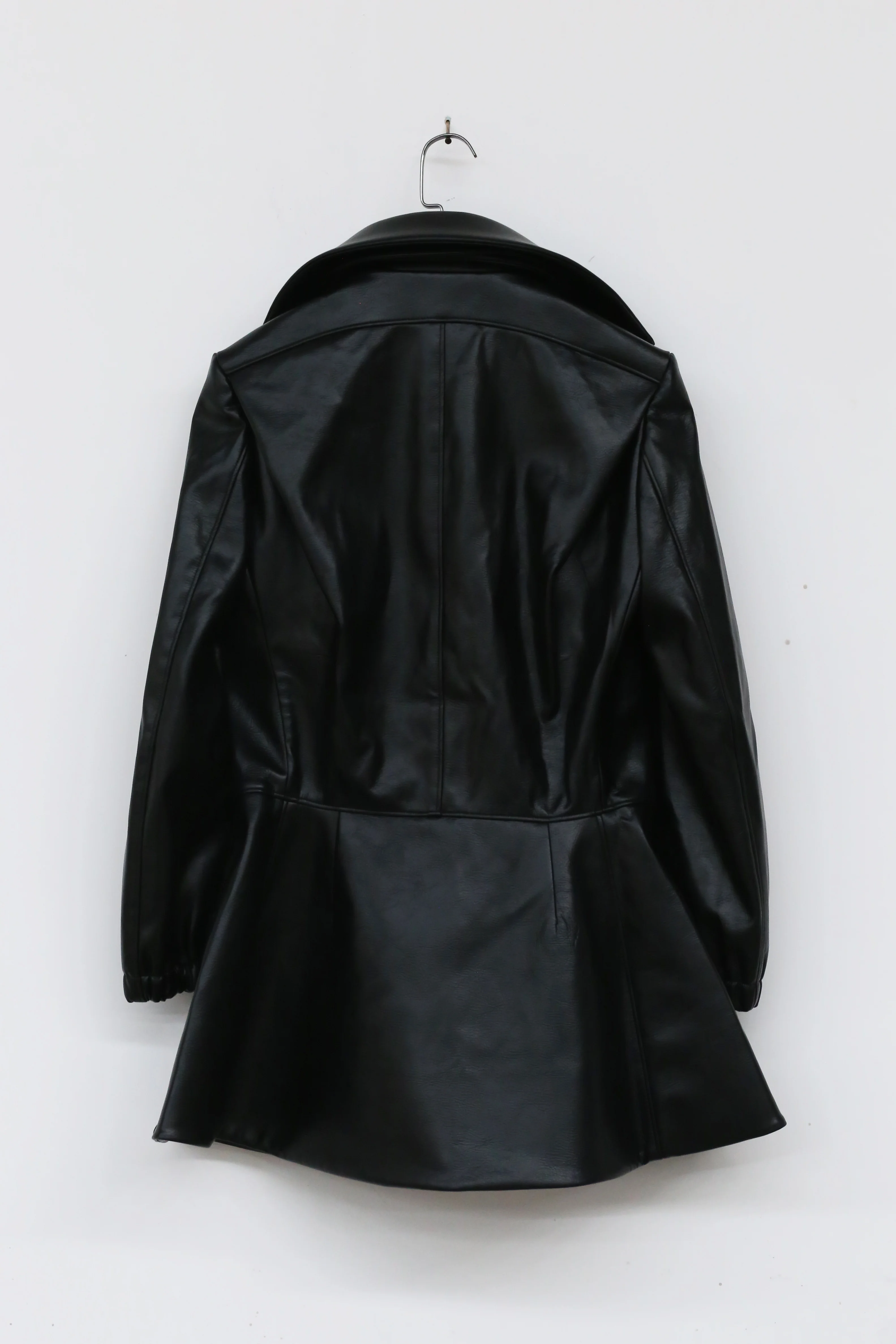 Shushutong double collar long coat aw21co07 black - Image 7