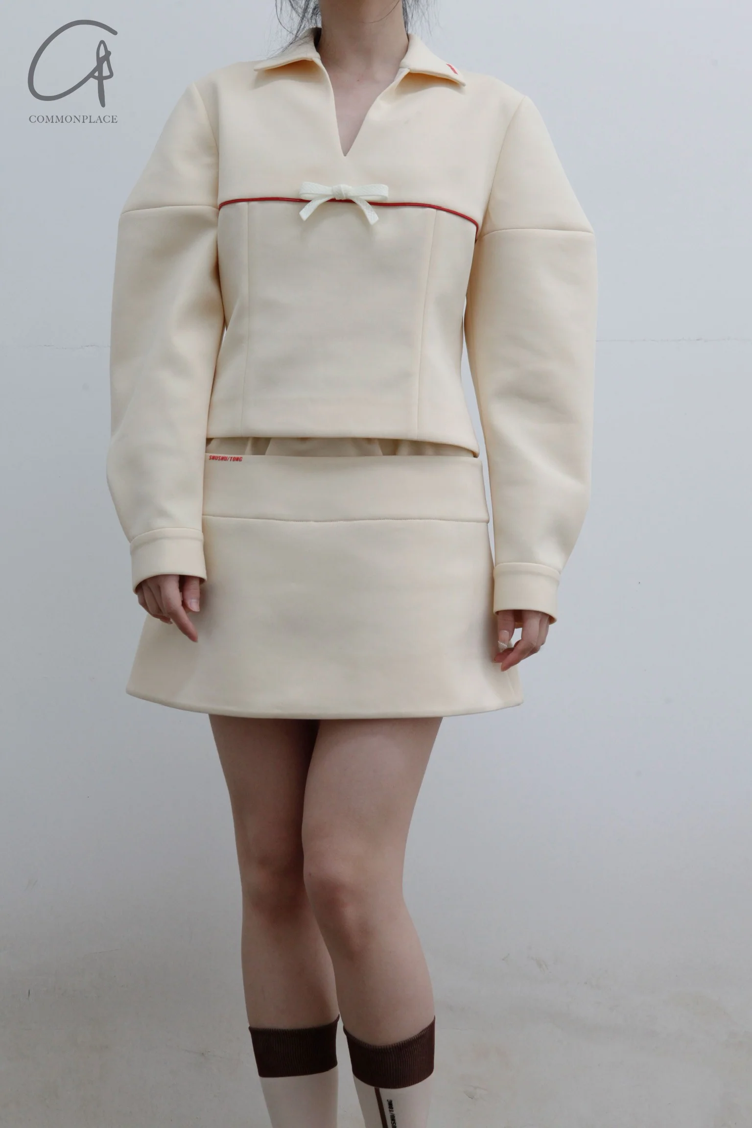 shushutong Elastic Double Skirt SS22SK02 Naked - Image 2