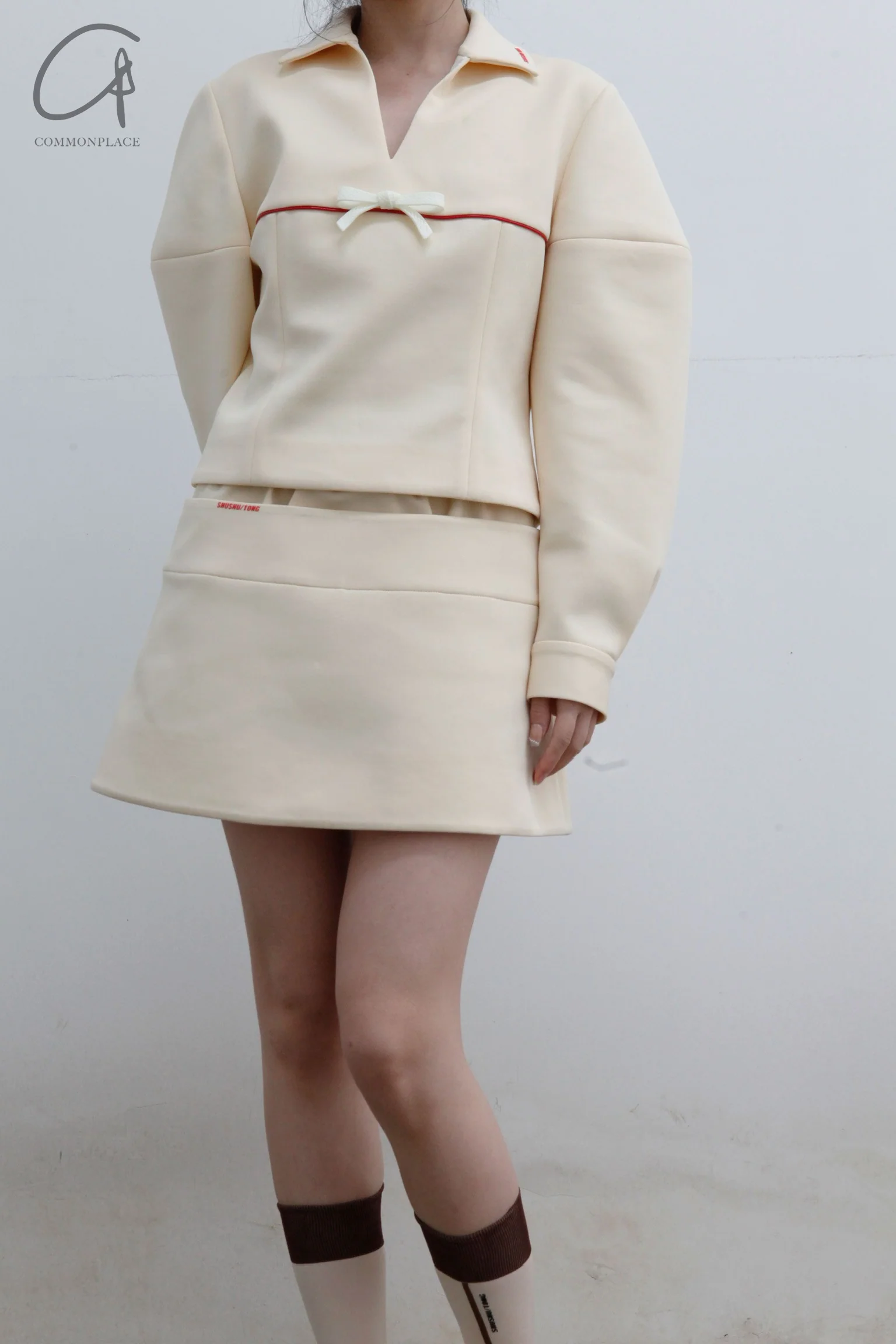 shushutong Elastic Double Skirt SS22SK02 Naked - Image 4