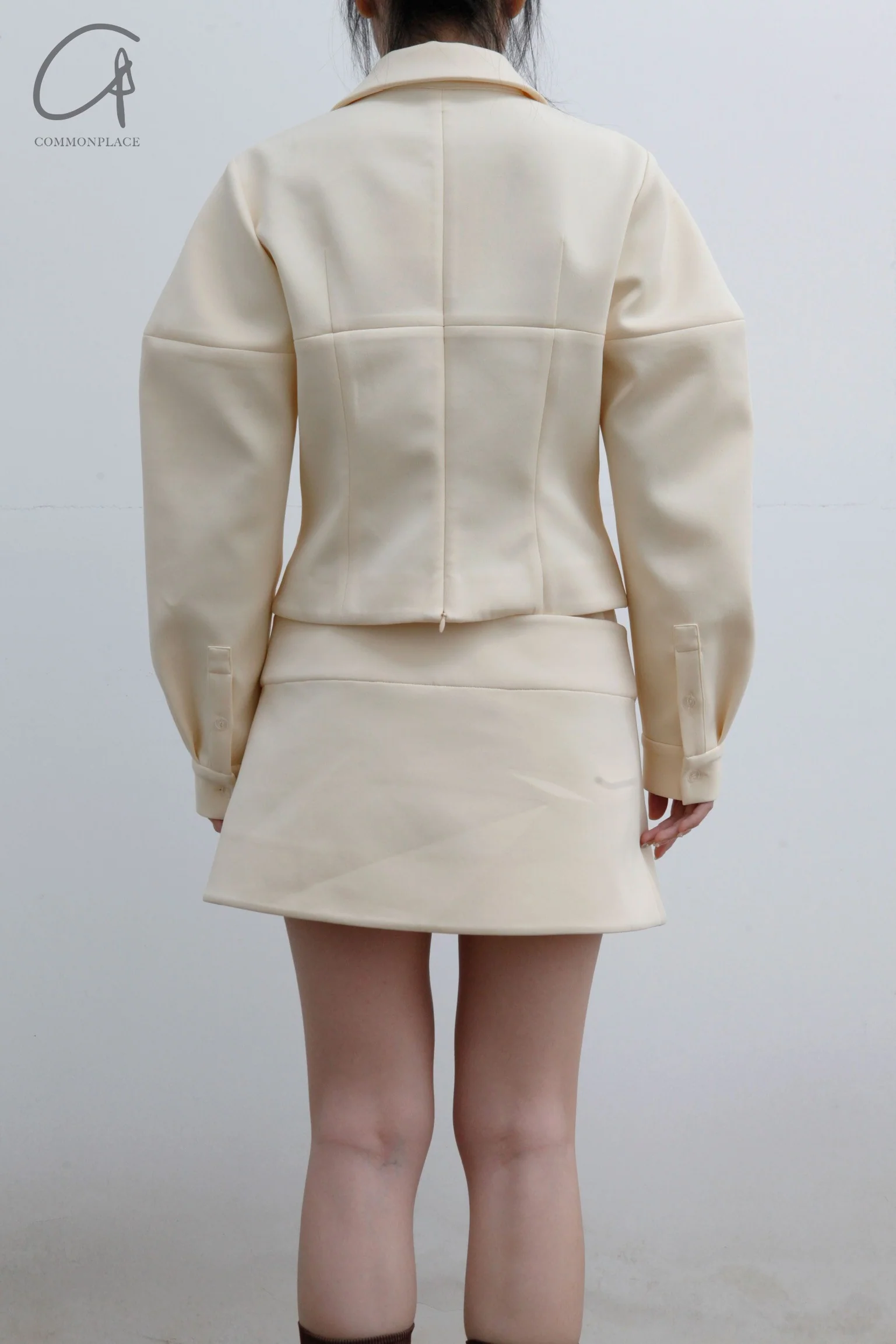 shushutong Elastic Double Skirt SS22SK02 Naked - Image 6